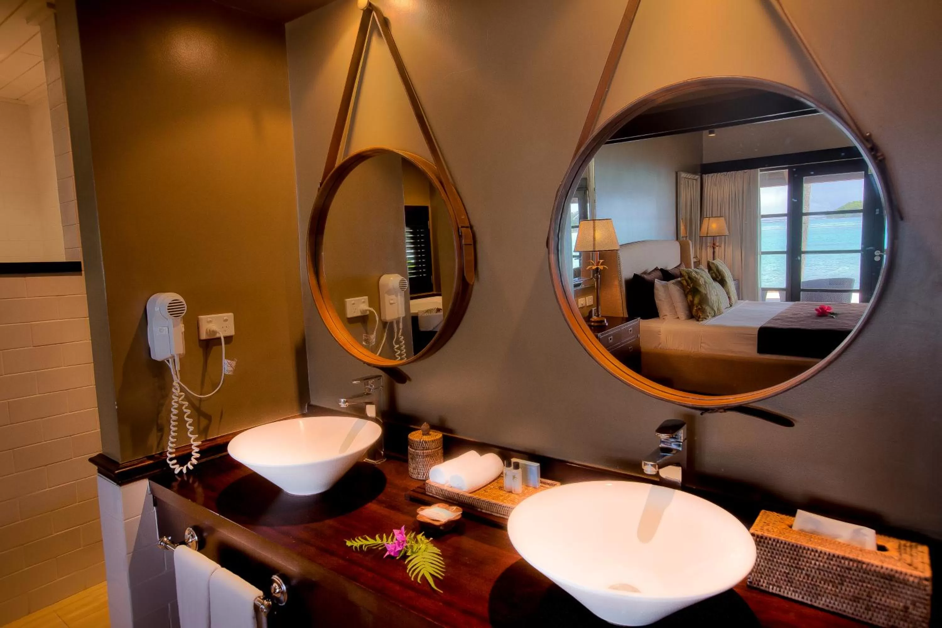 Bathroom in Warwick Le Lagon Resort & Spa, Vanuatu