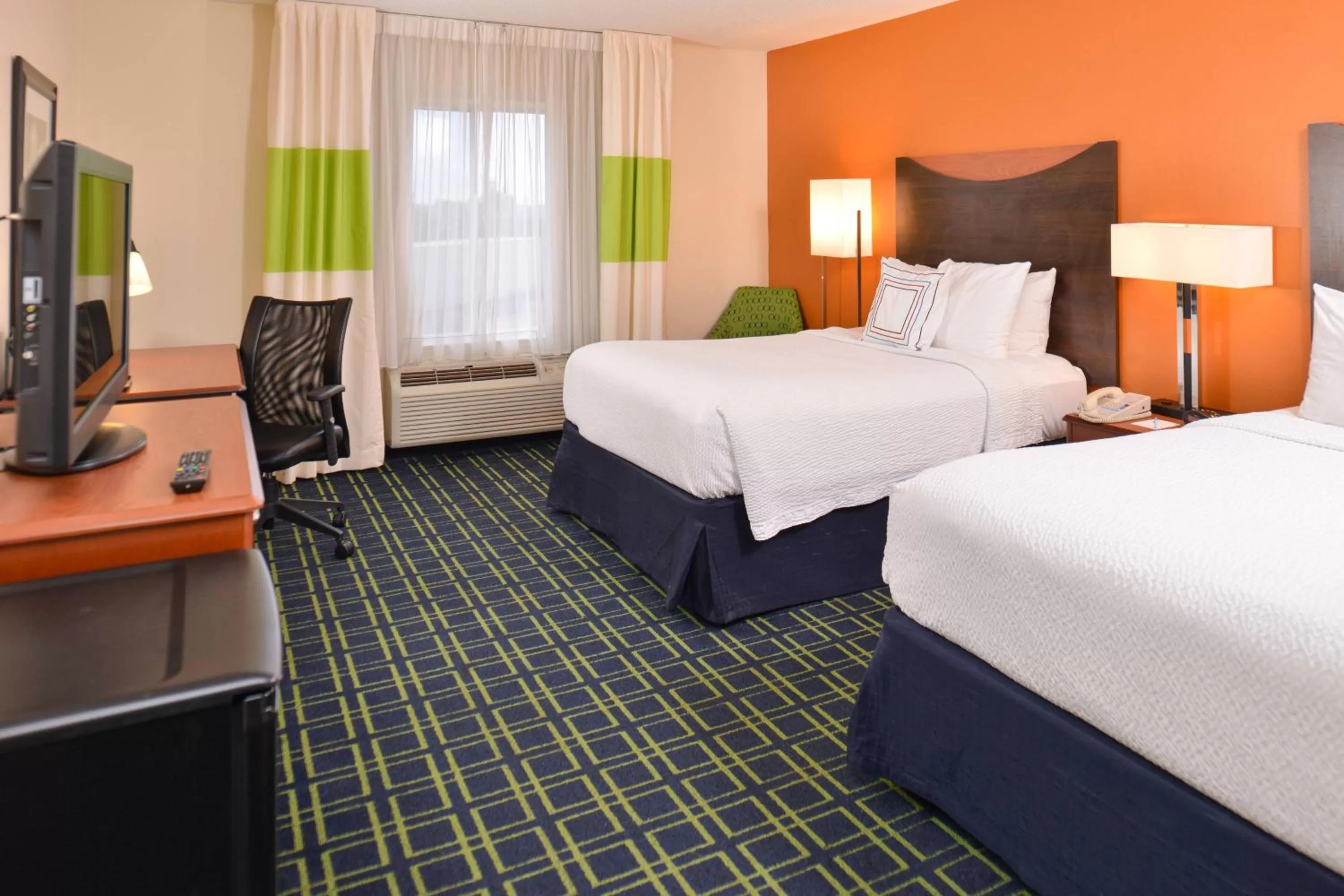 Double Room with Two Double Beds in Fairfield Inn and Suites Gulfport / Biloxi