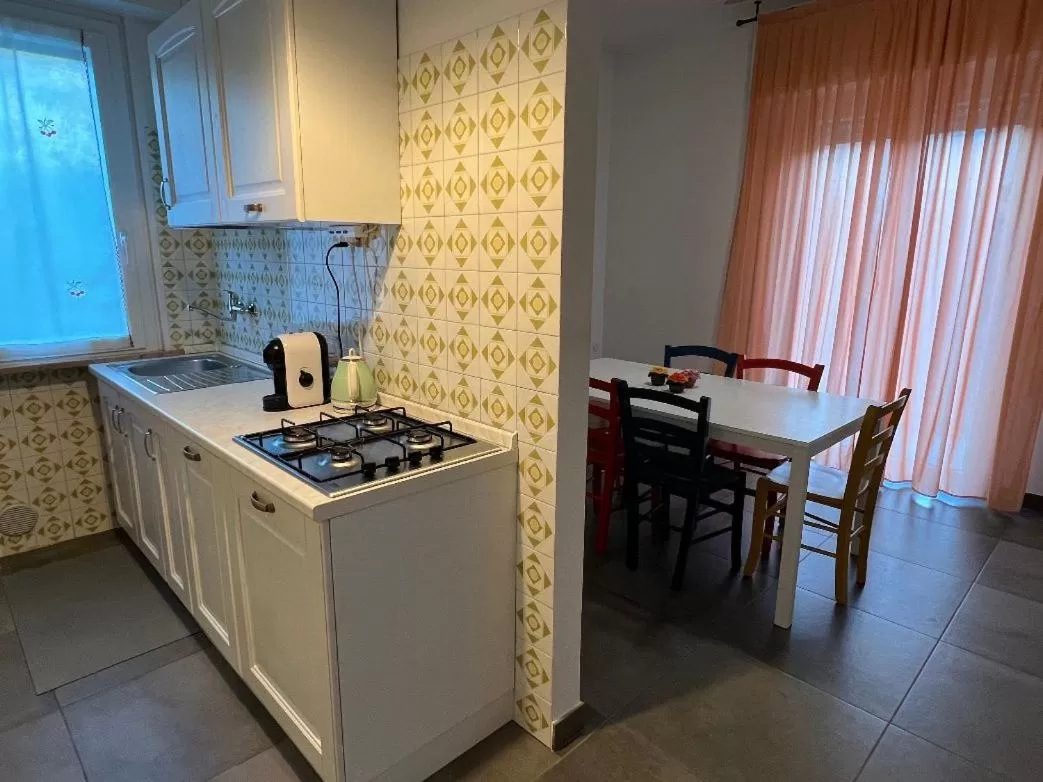 kitchen in Antica Fonte holiday home