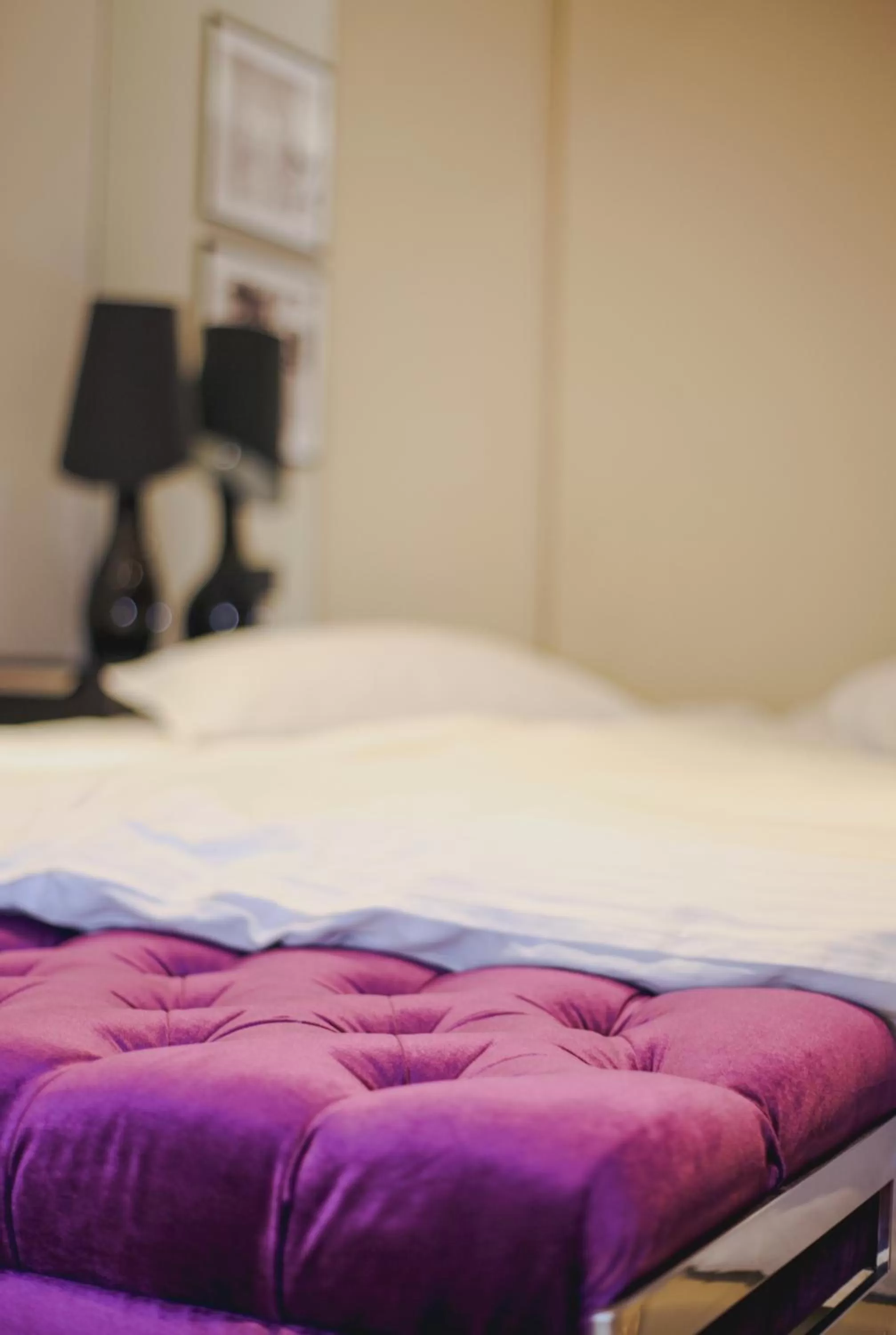 Bed in Senator Hotel