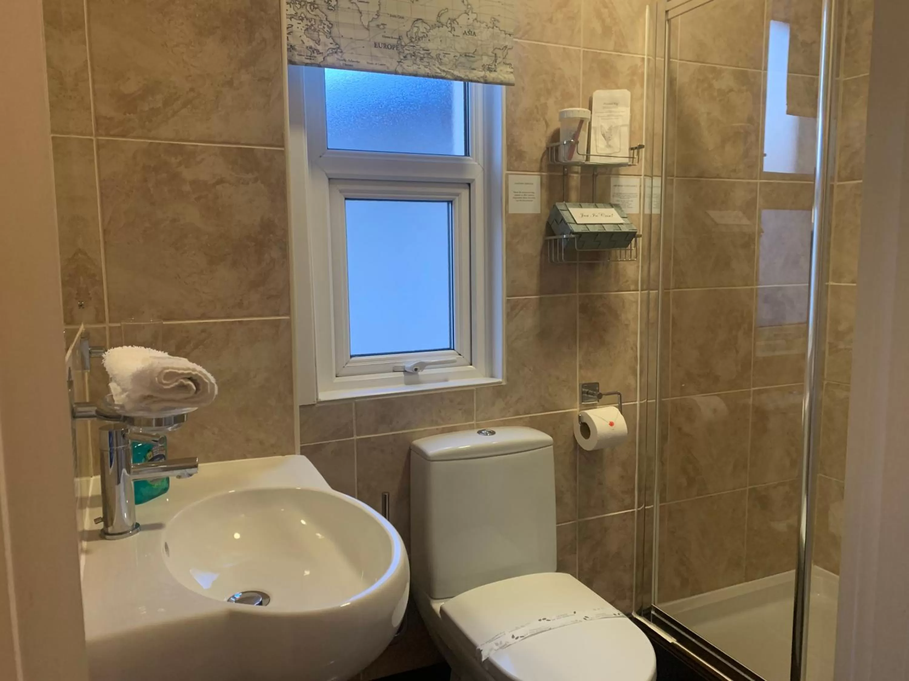 Bathroom in Arran Lodge B&B