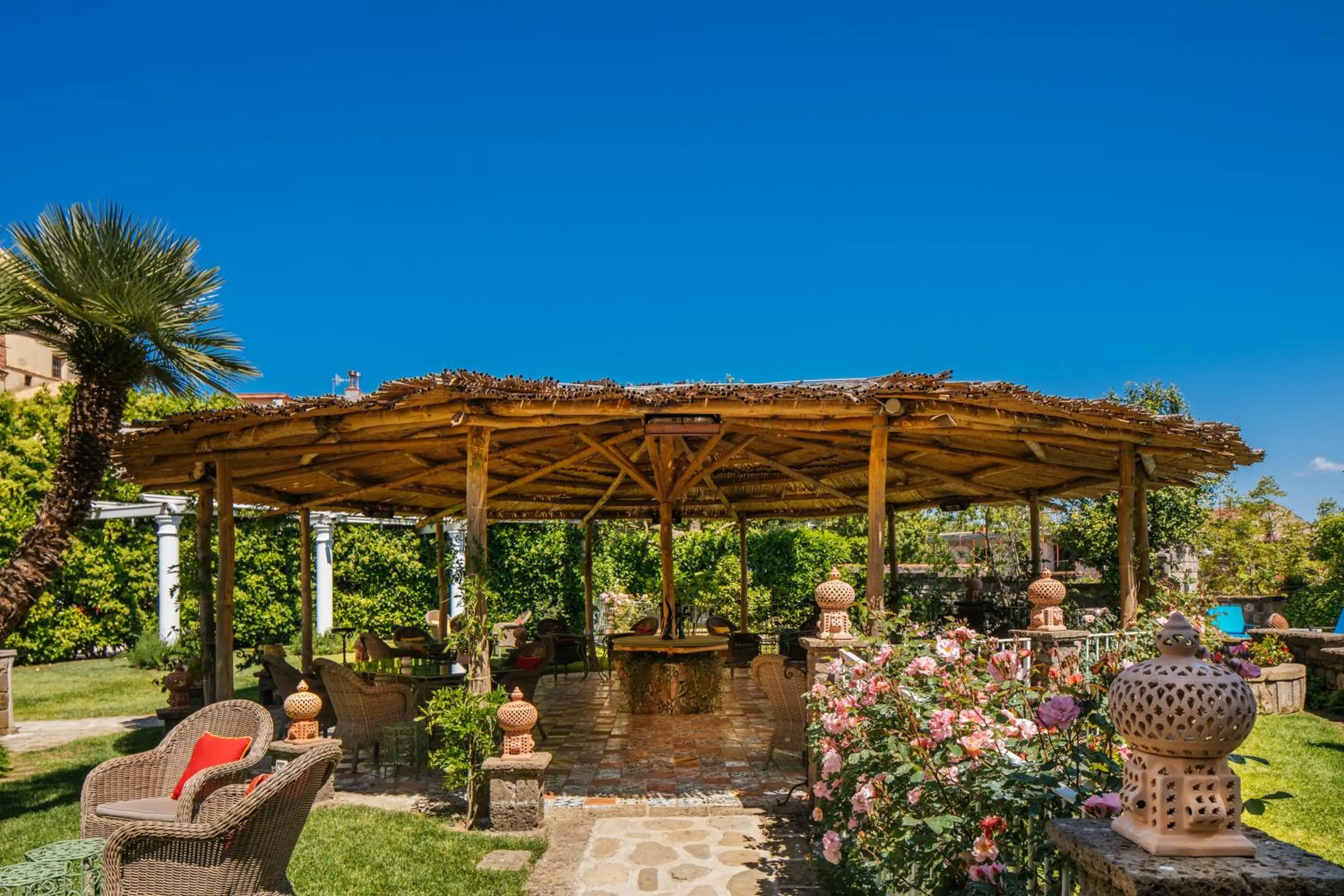 Patio in Boutique Hotel Don Alfonso 1890