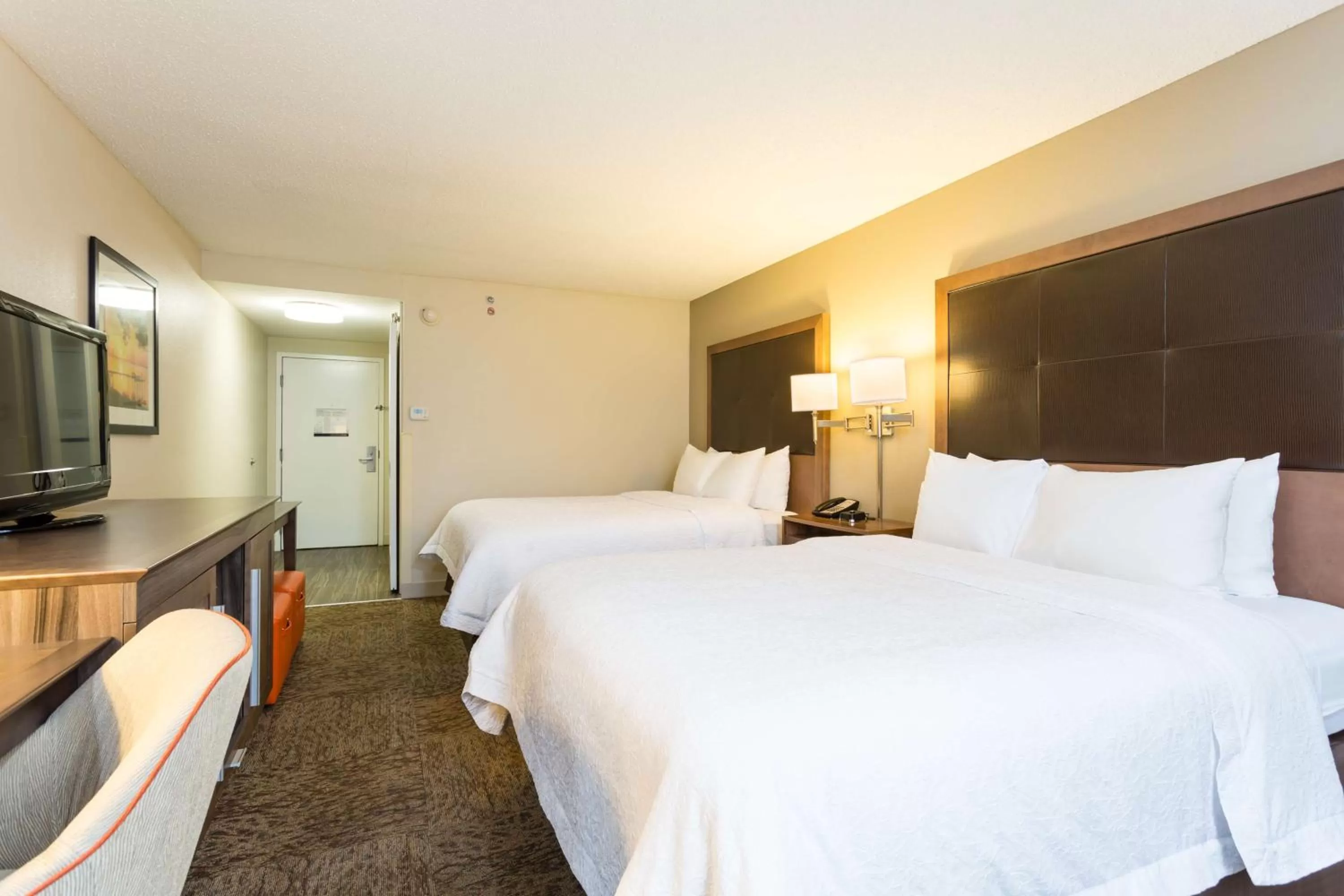 Bed in Hampton Inn Havelock