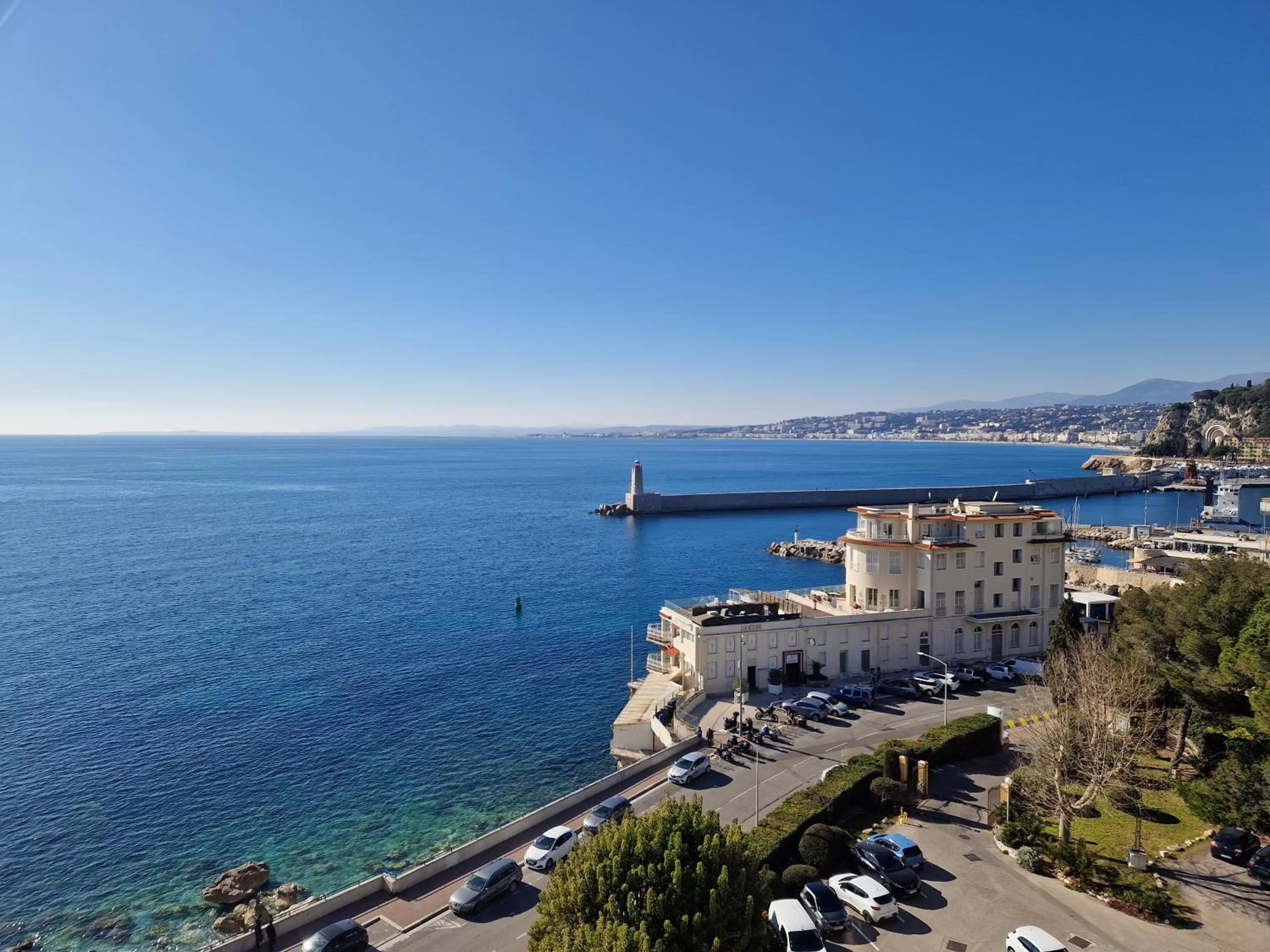 Sea view in Hotel Le Saint Paul
