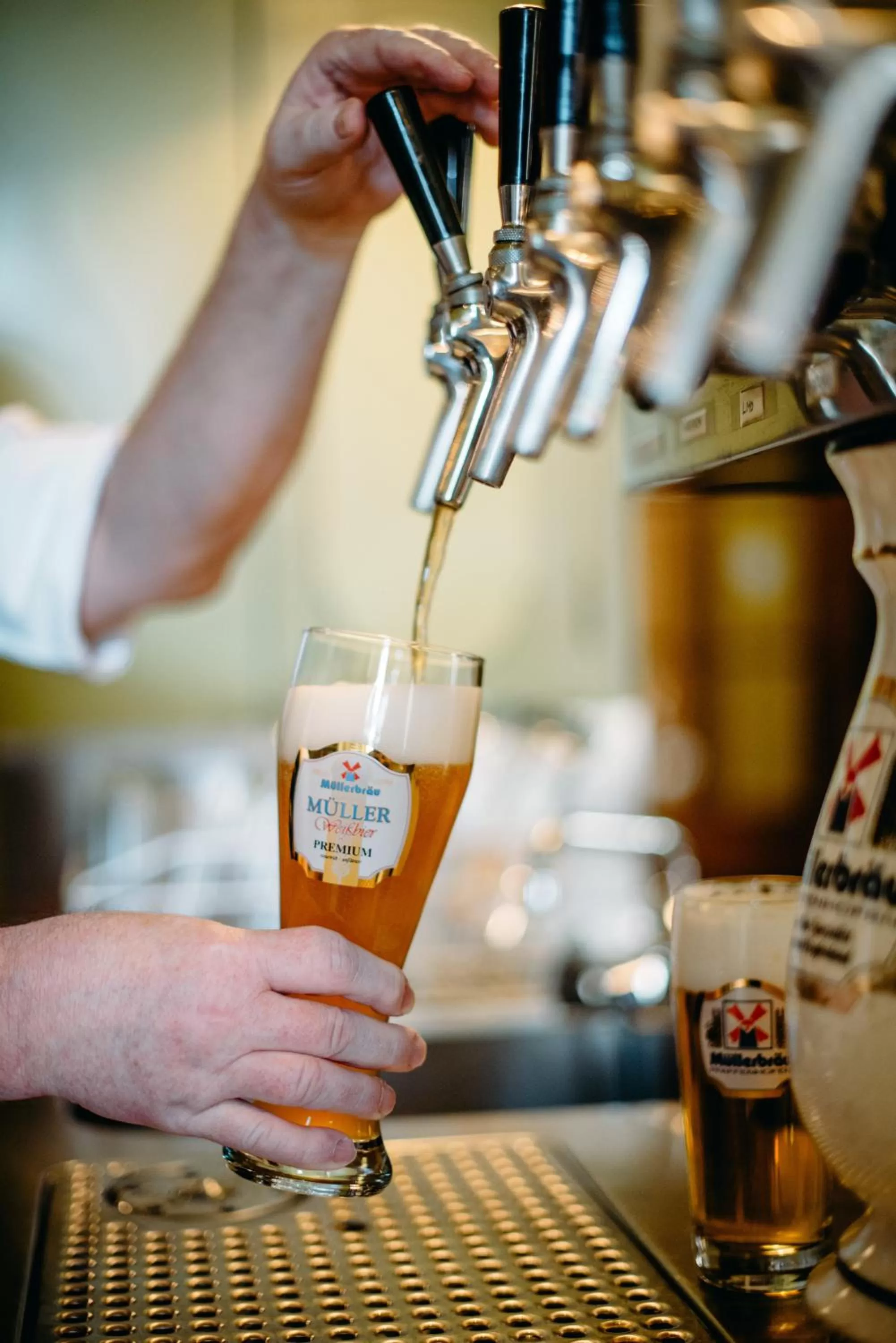 Alcoholic drinks in Hotel Müllerbräu