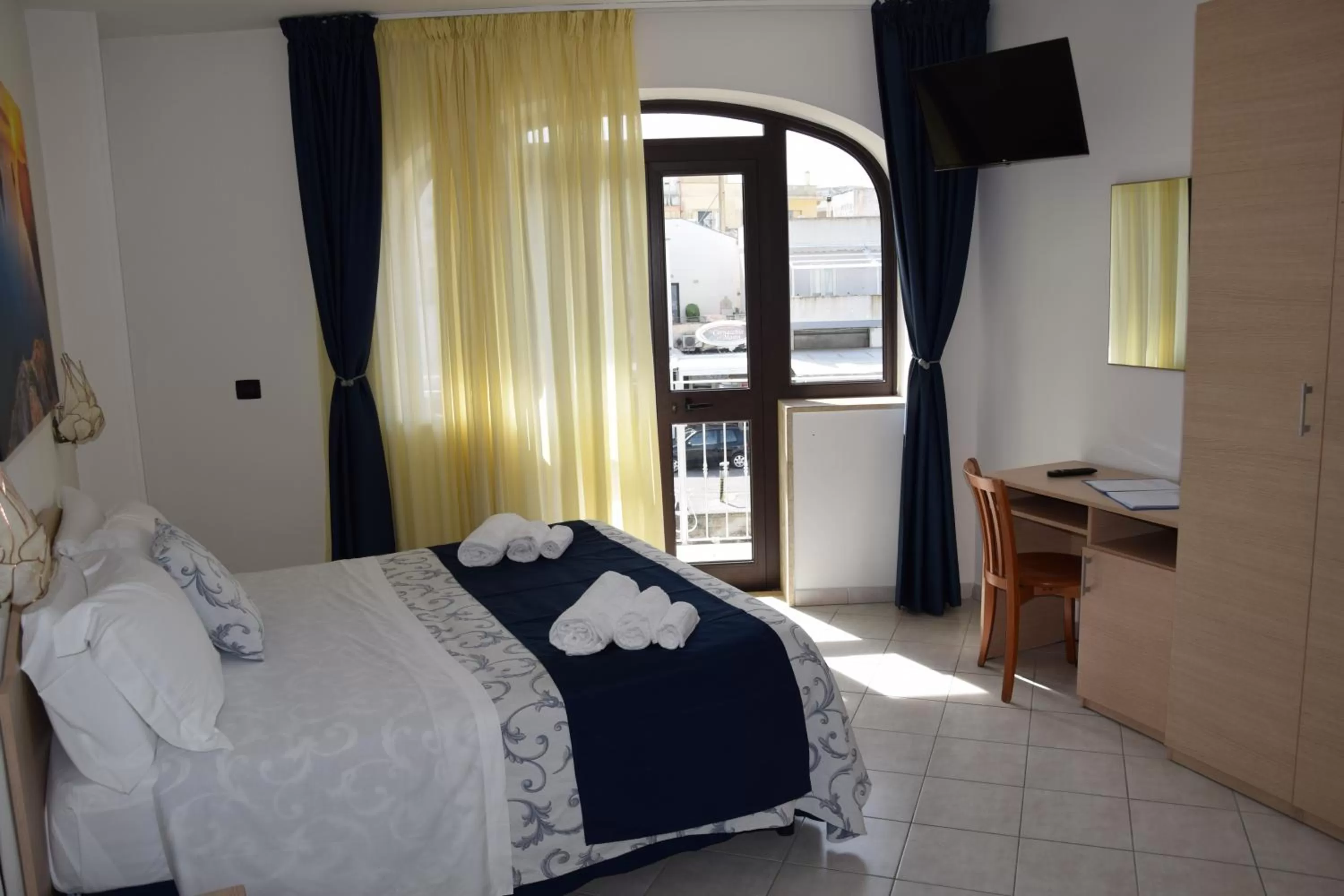 Bed in Hotel Profumo Di Mare