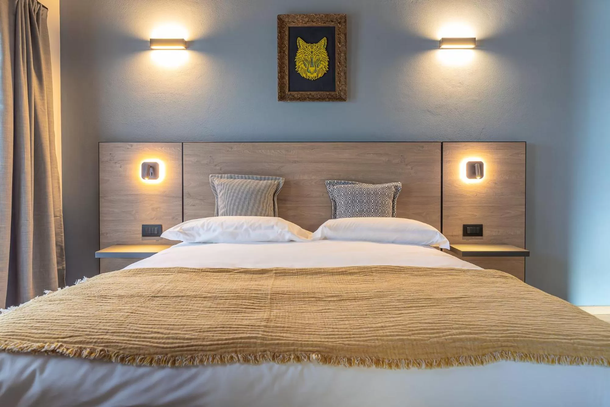 Bed in Hotel Mon Émile