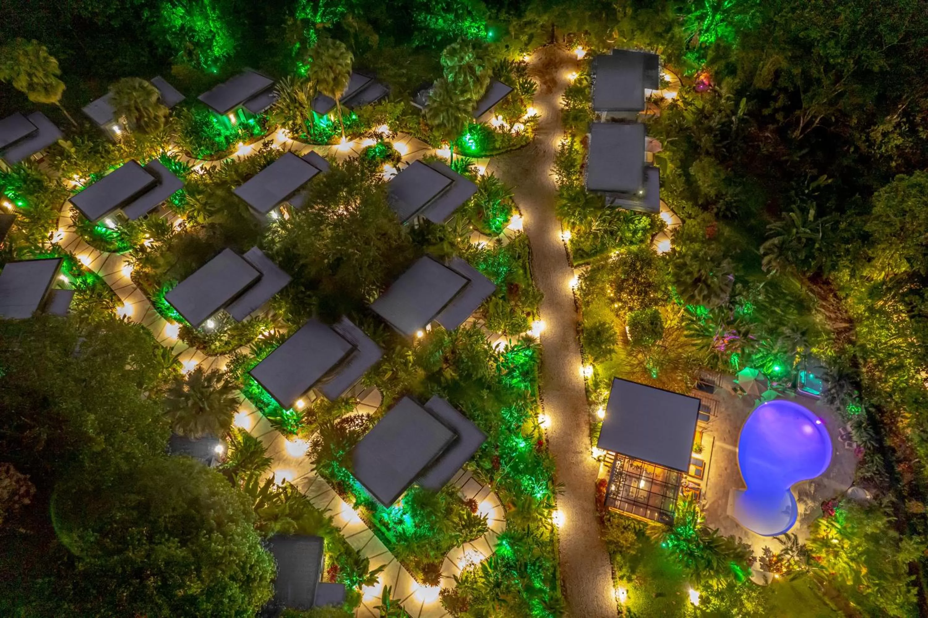Bird's eye view in Noah's Forest Hotel by Tifakara