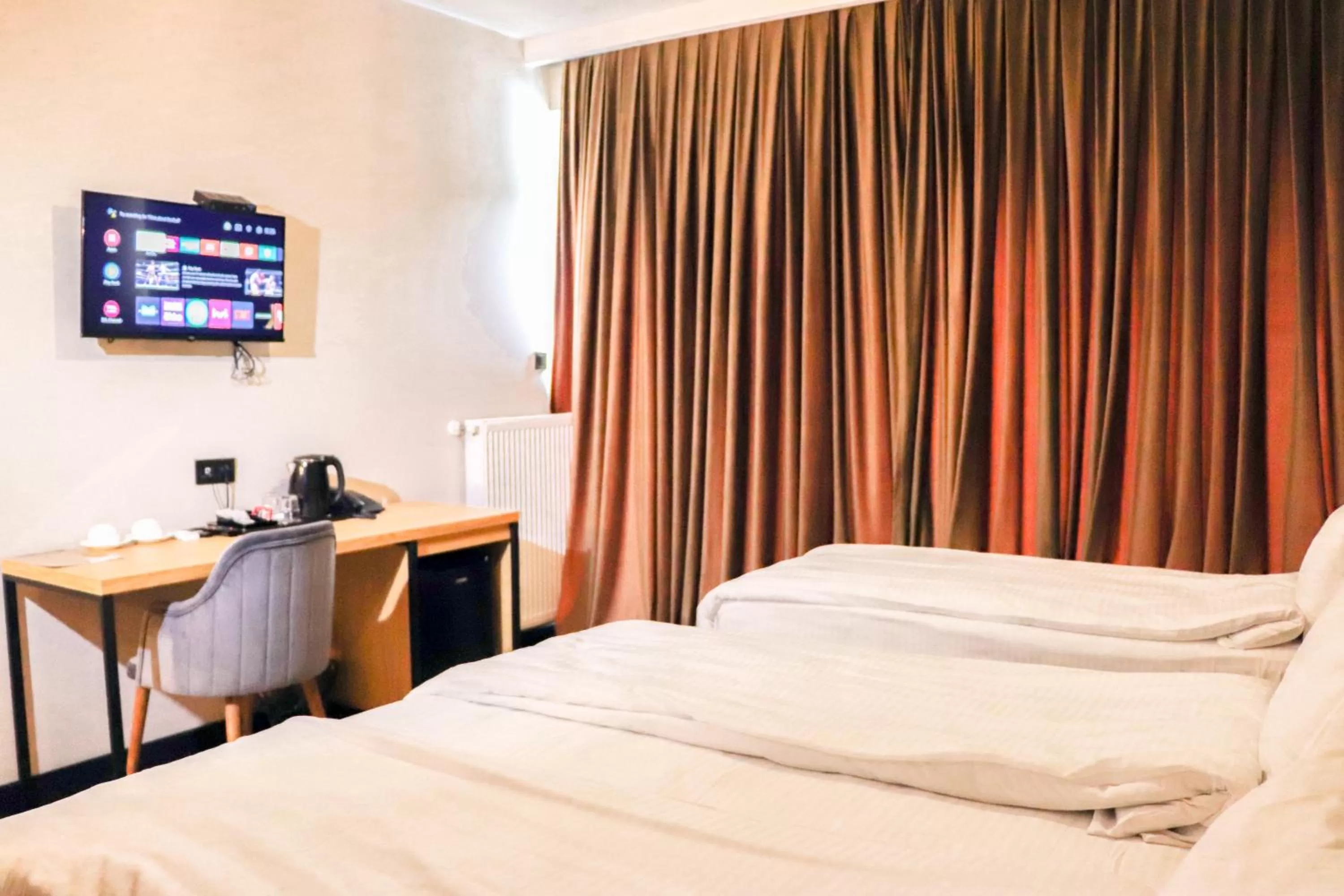 Photo of the whole room, Bed in Borjomi Bridge Hotel