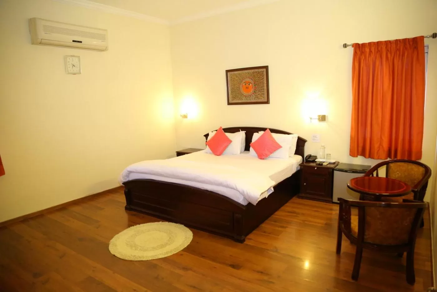 Bed in Swan Suites Madhapur