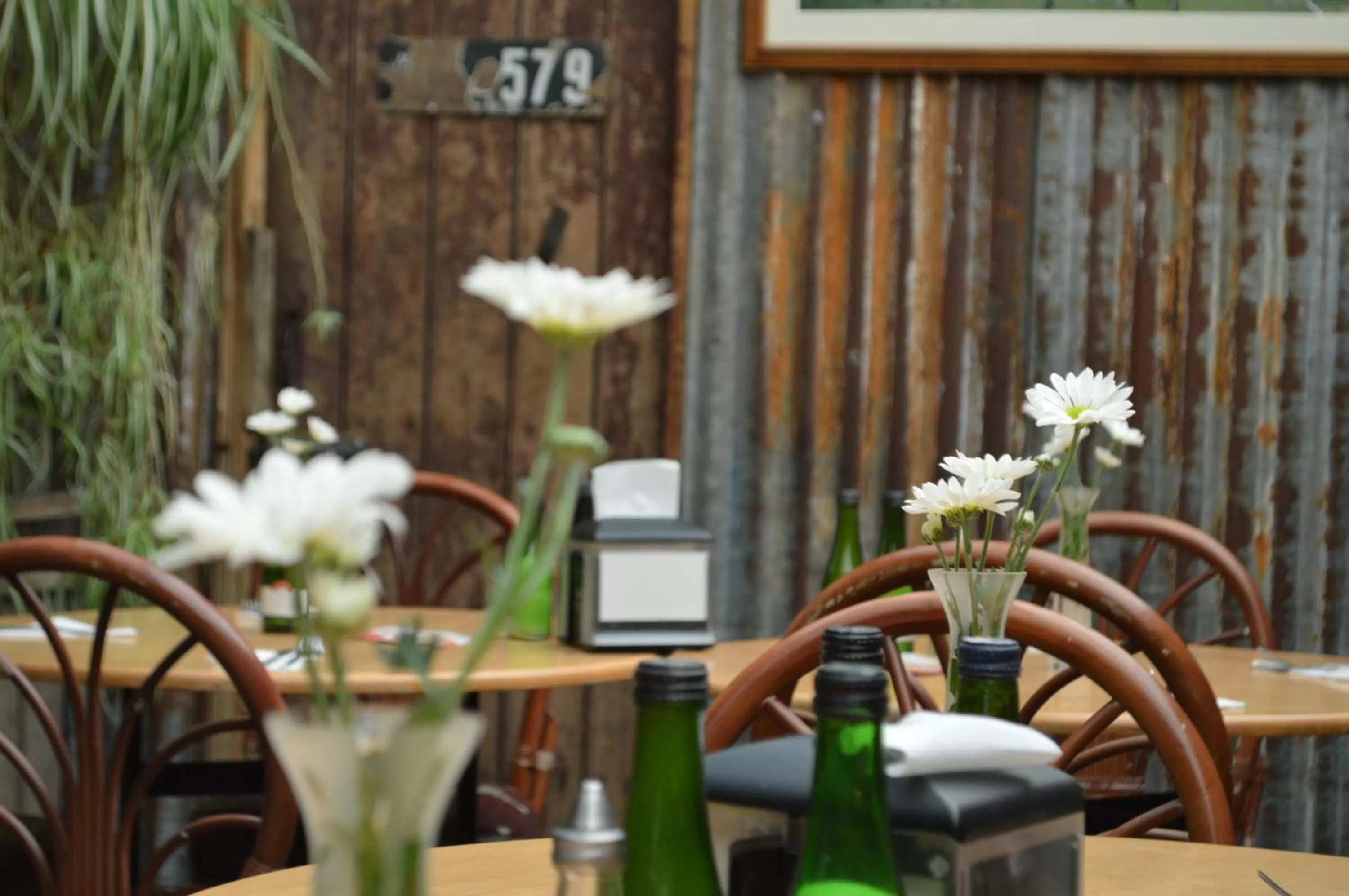 Dining area in Prince Of Wales Hotel Gulgong