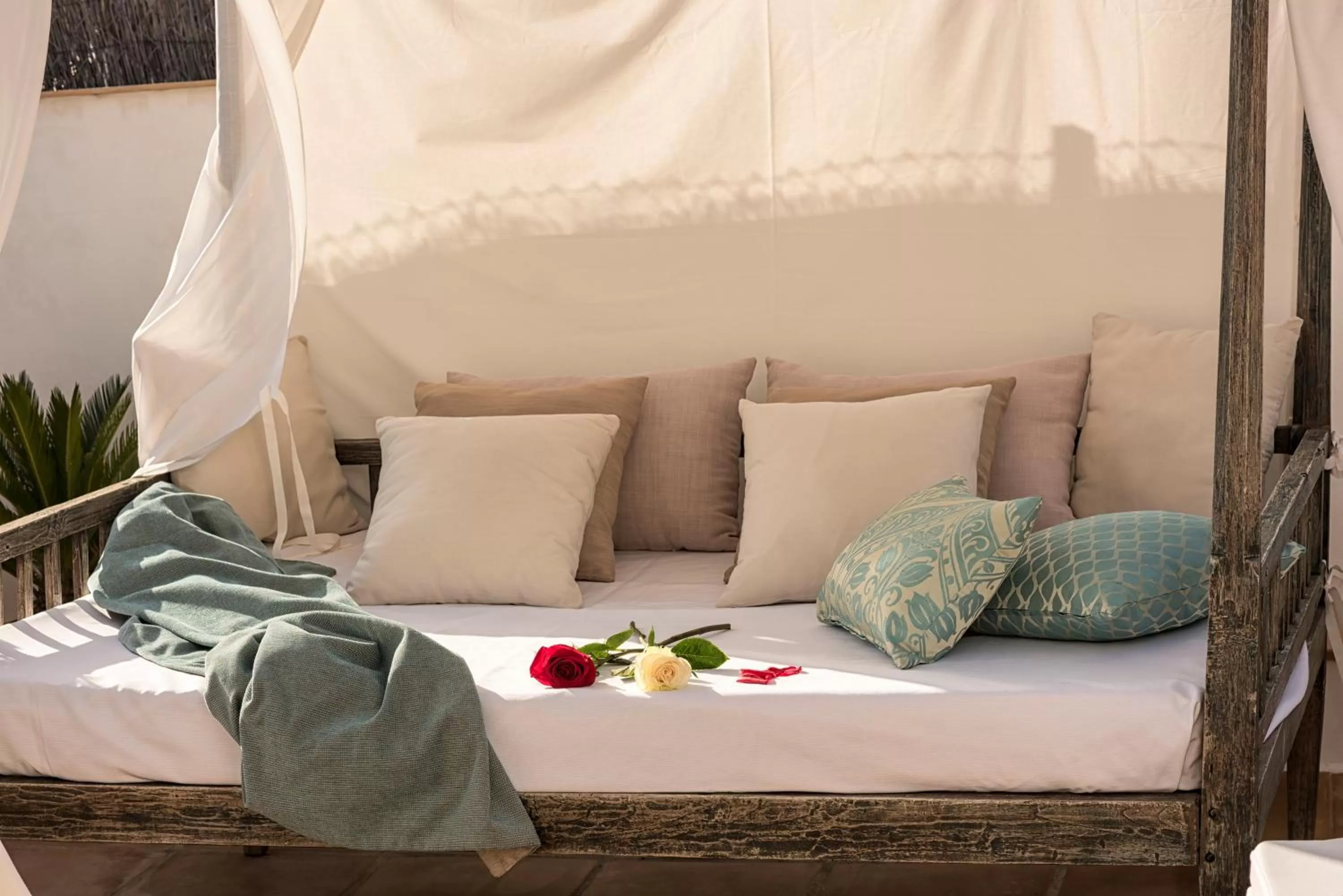 Balcony/Terrace, Bed in Balcón de Córdoba