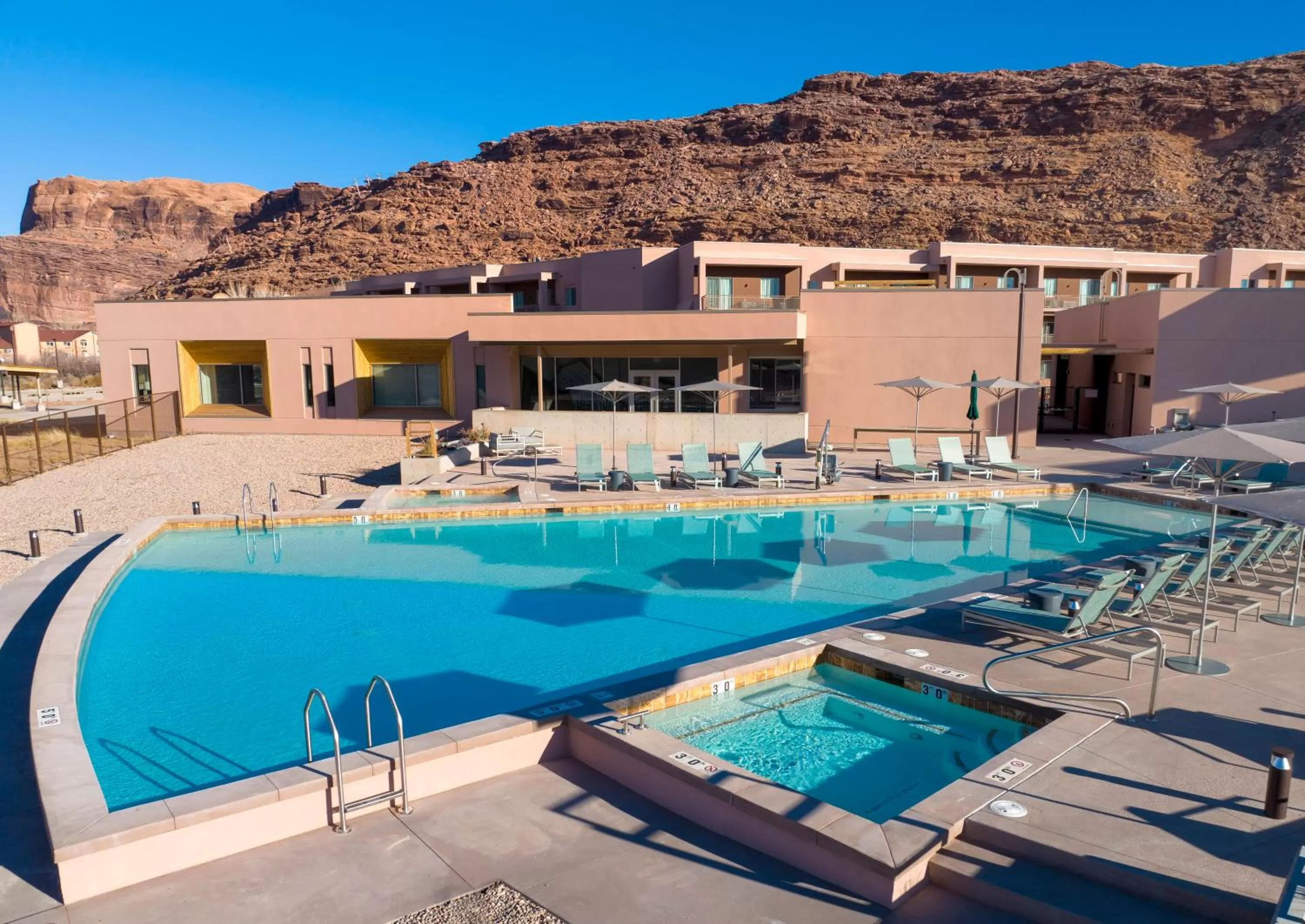 Swimming pool in WorldMark Moab