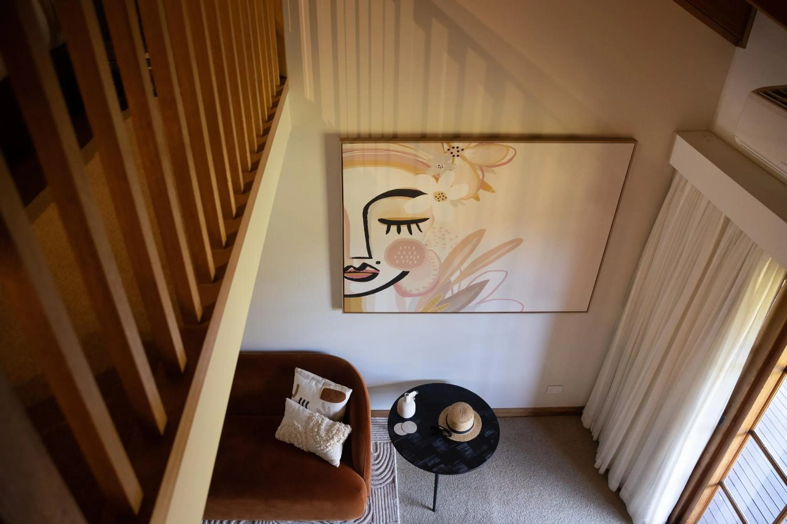 Living room in Hermitage Lodge
