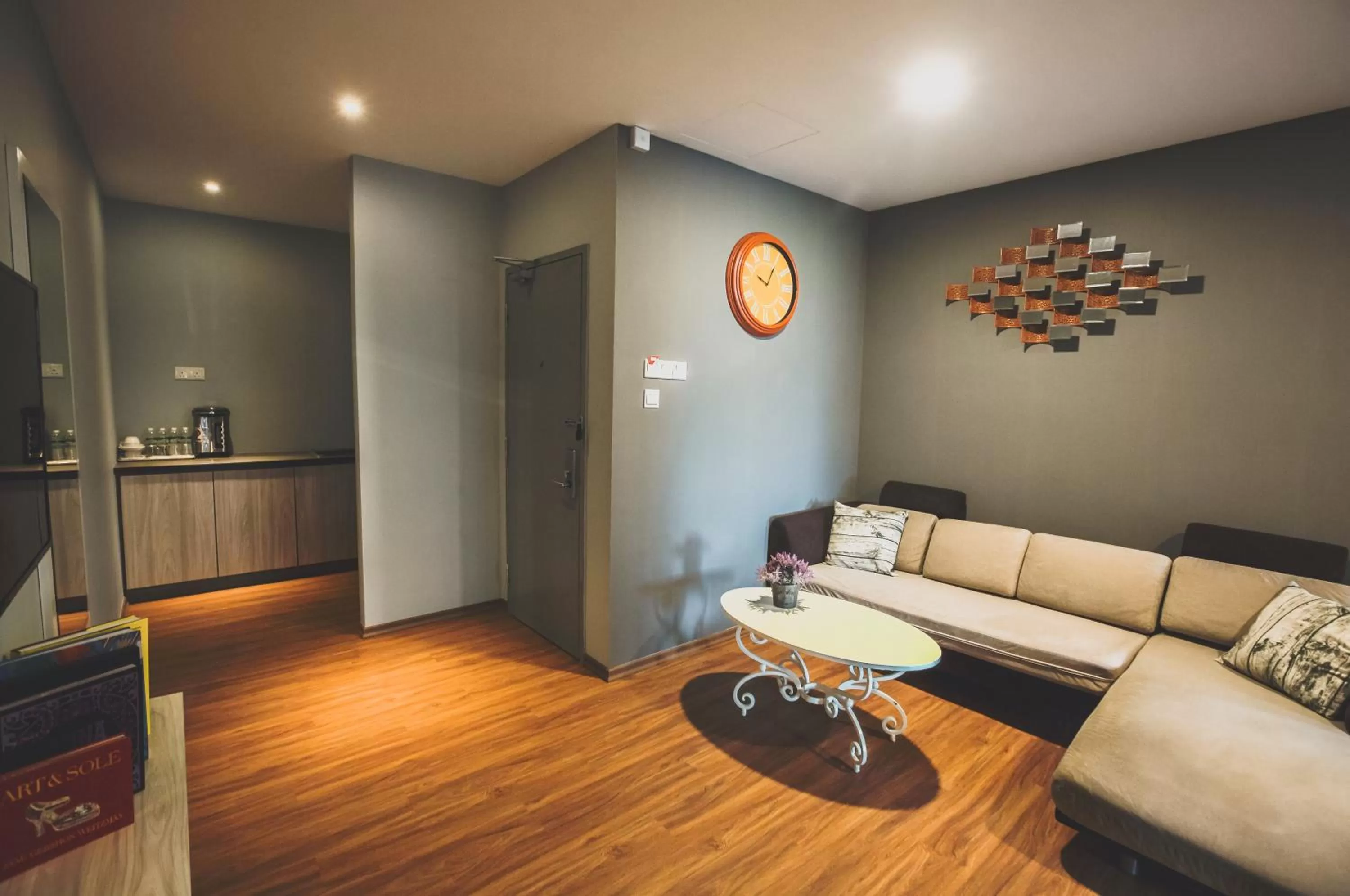 Living room in V3 Hotel & Residence Seri Alam
