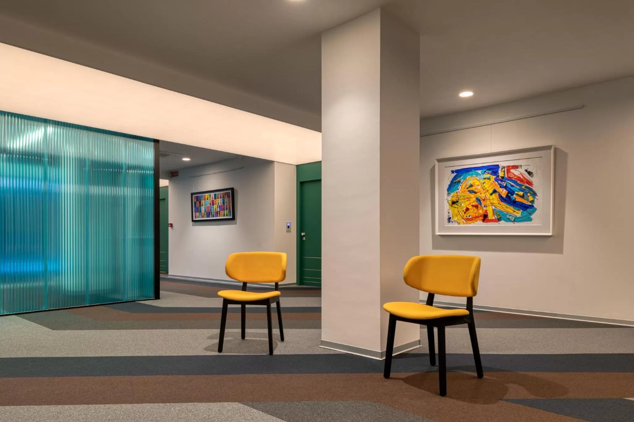 Decorative detail in Smart Hotel Napoli