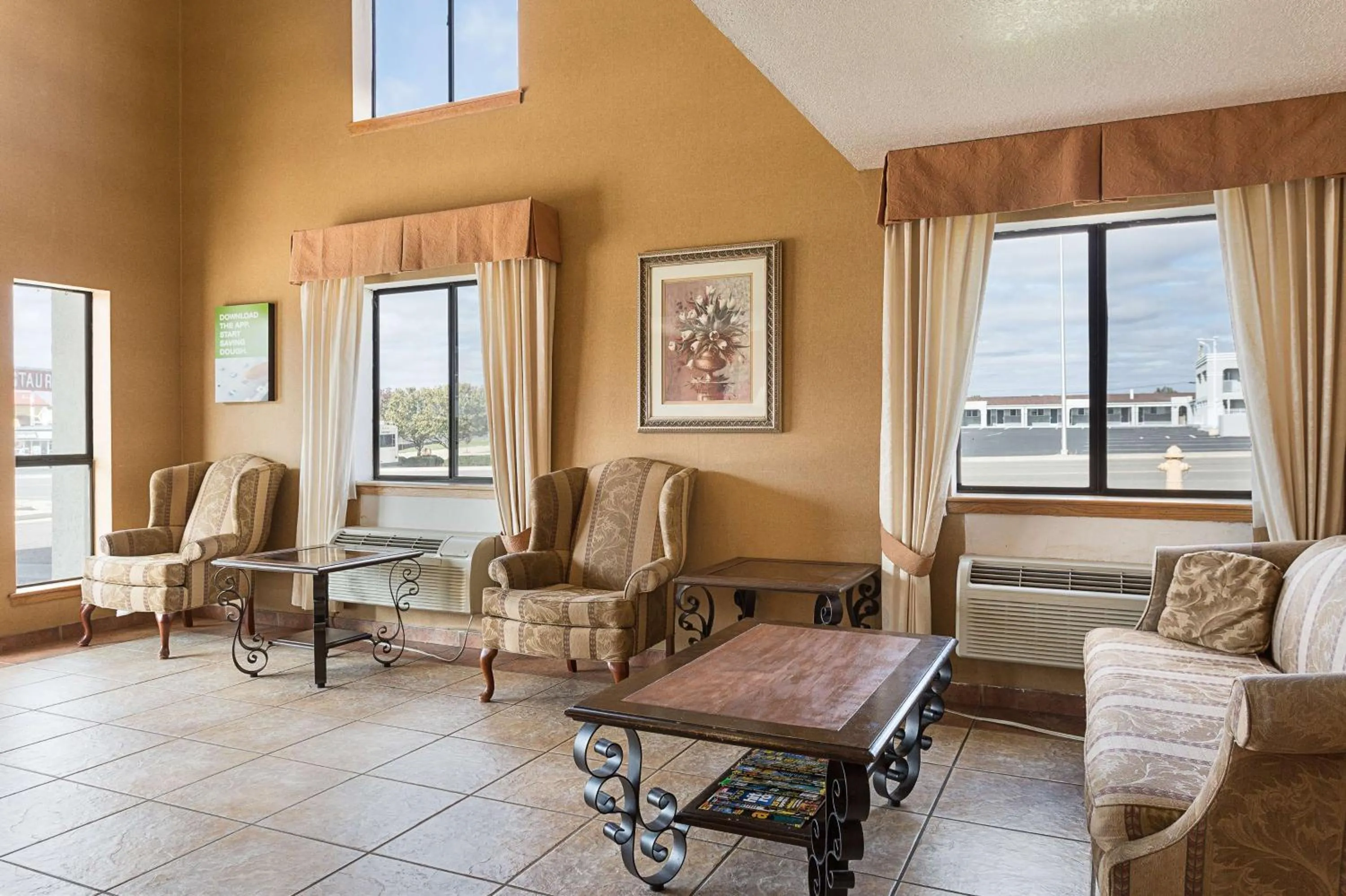 On site in Rodeway Inn Santa Rosa