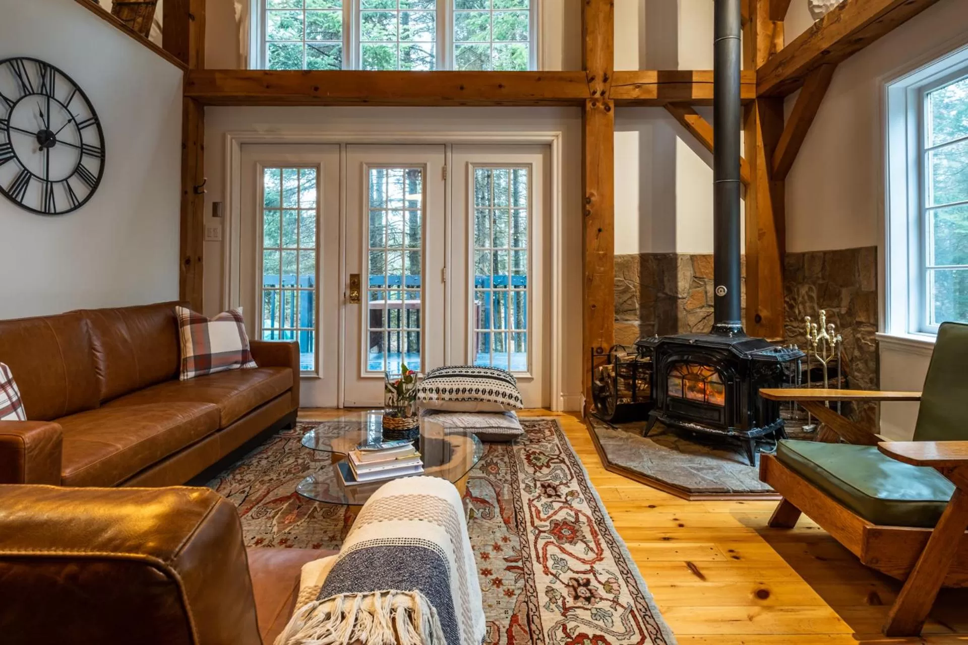 Living room in Maison Napoléon B&B