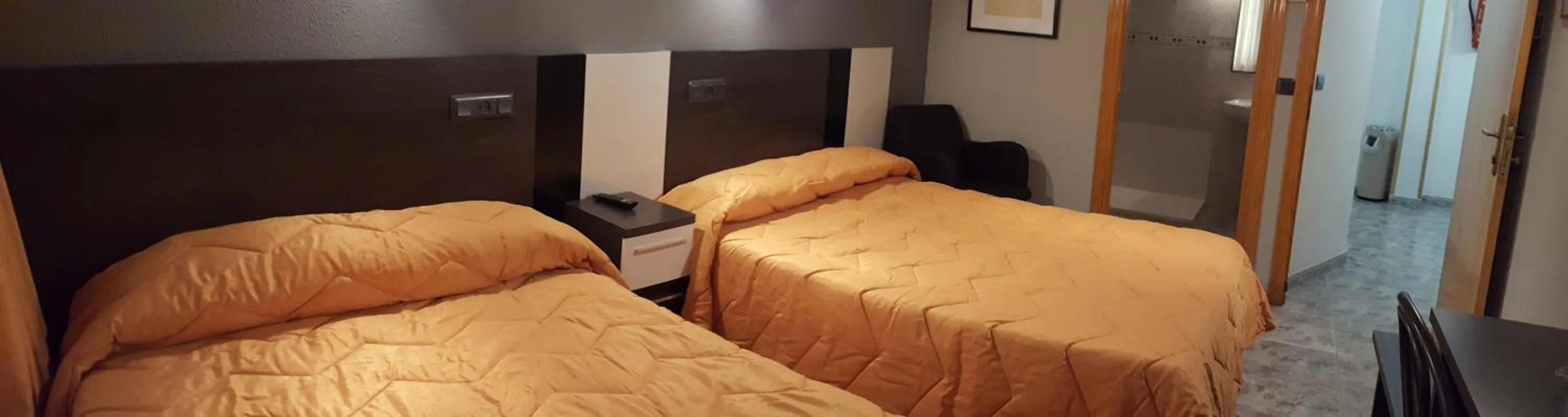 Bed in Hotel La Bolera