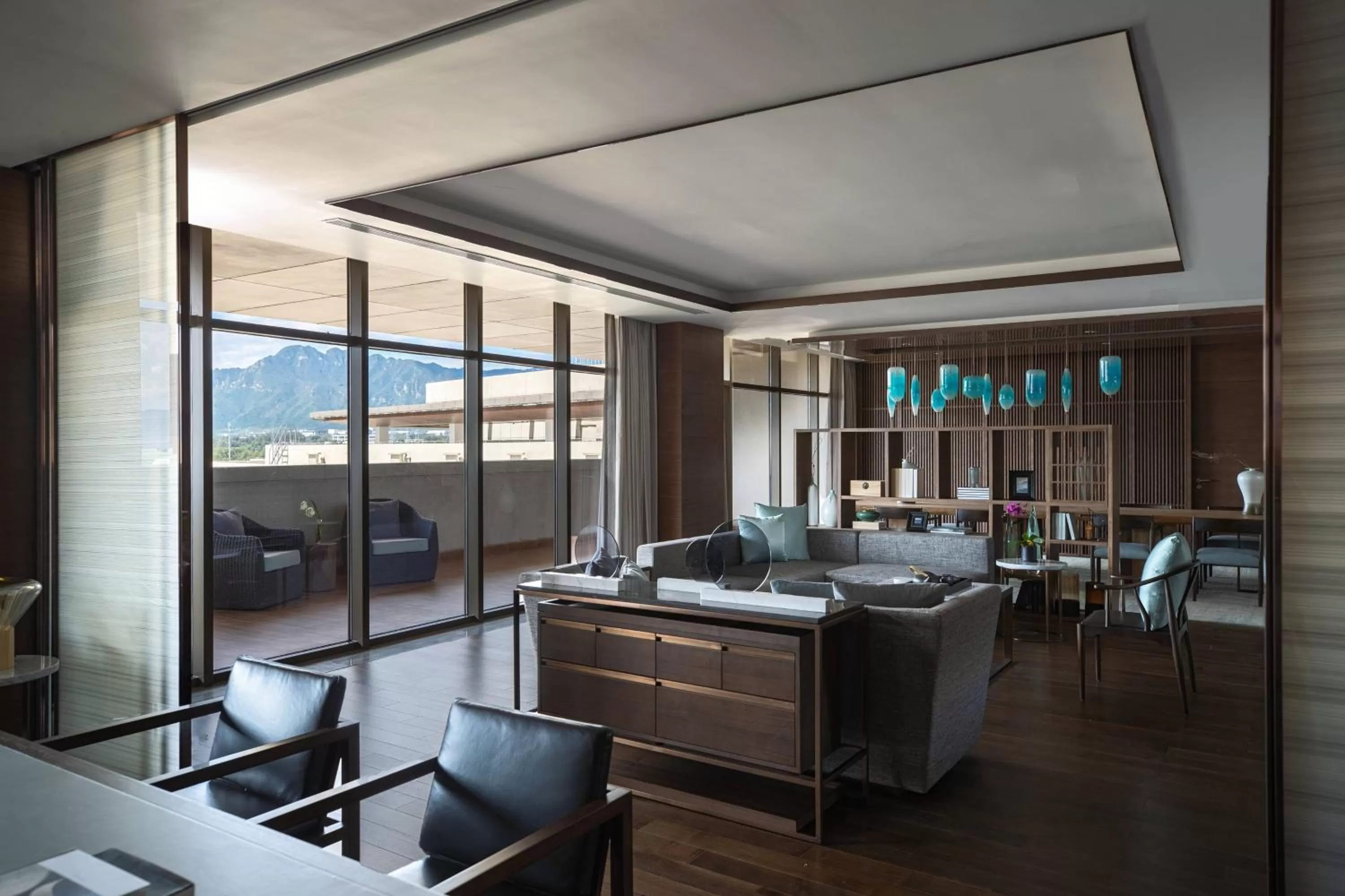 Living room in Beijing Marriott Hotel Changping