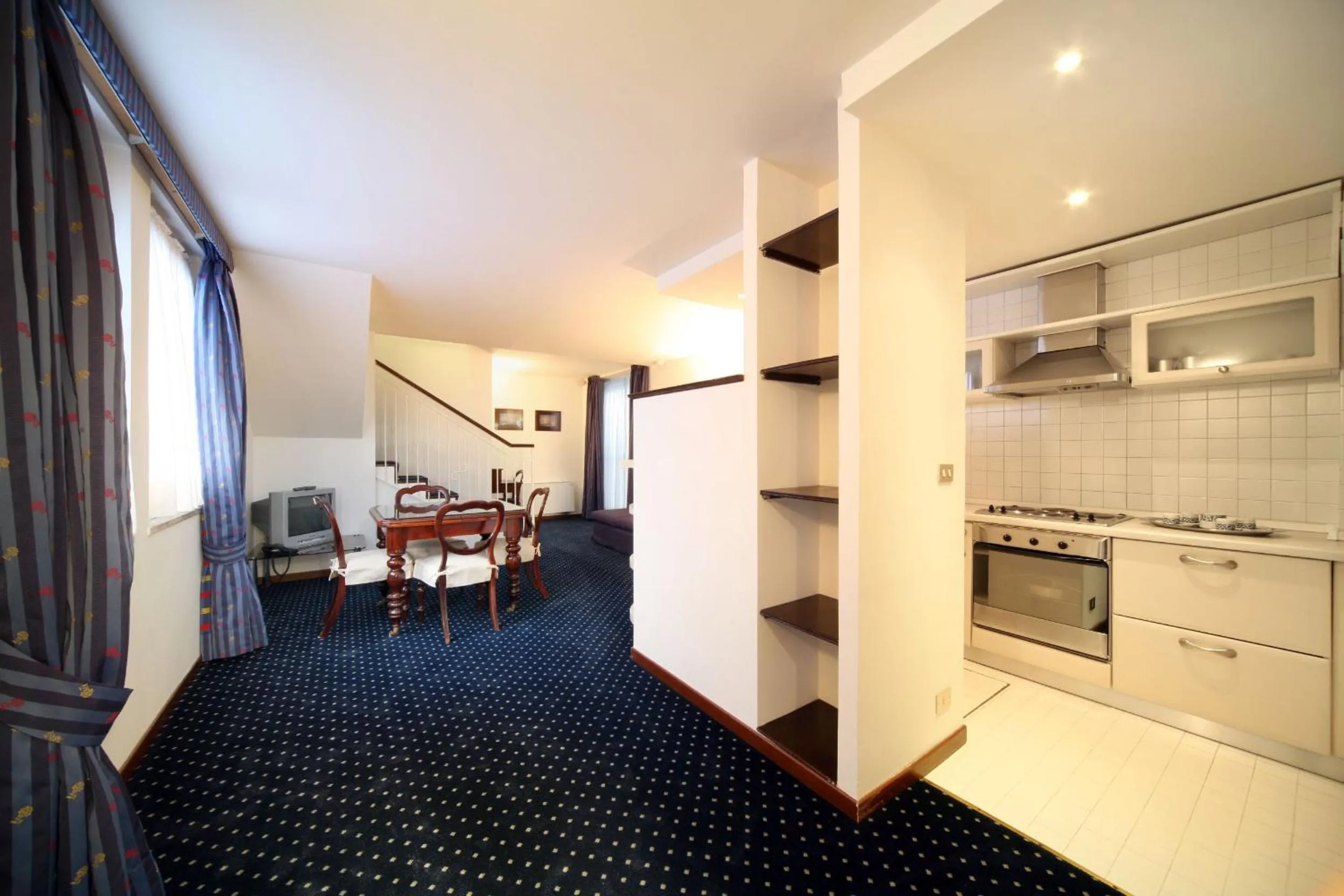 Kitchen or kitchenette in Aldrovandi Residence City Suites