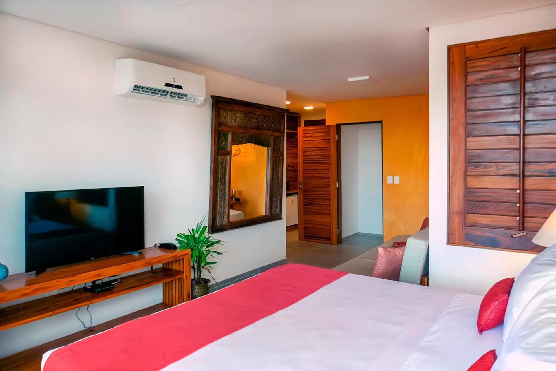 Bed in Zorah Beach Hotel