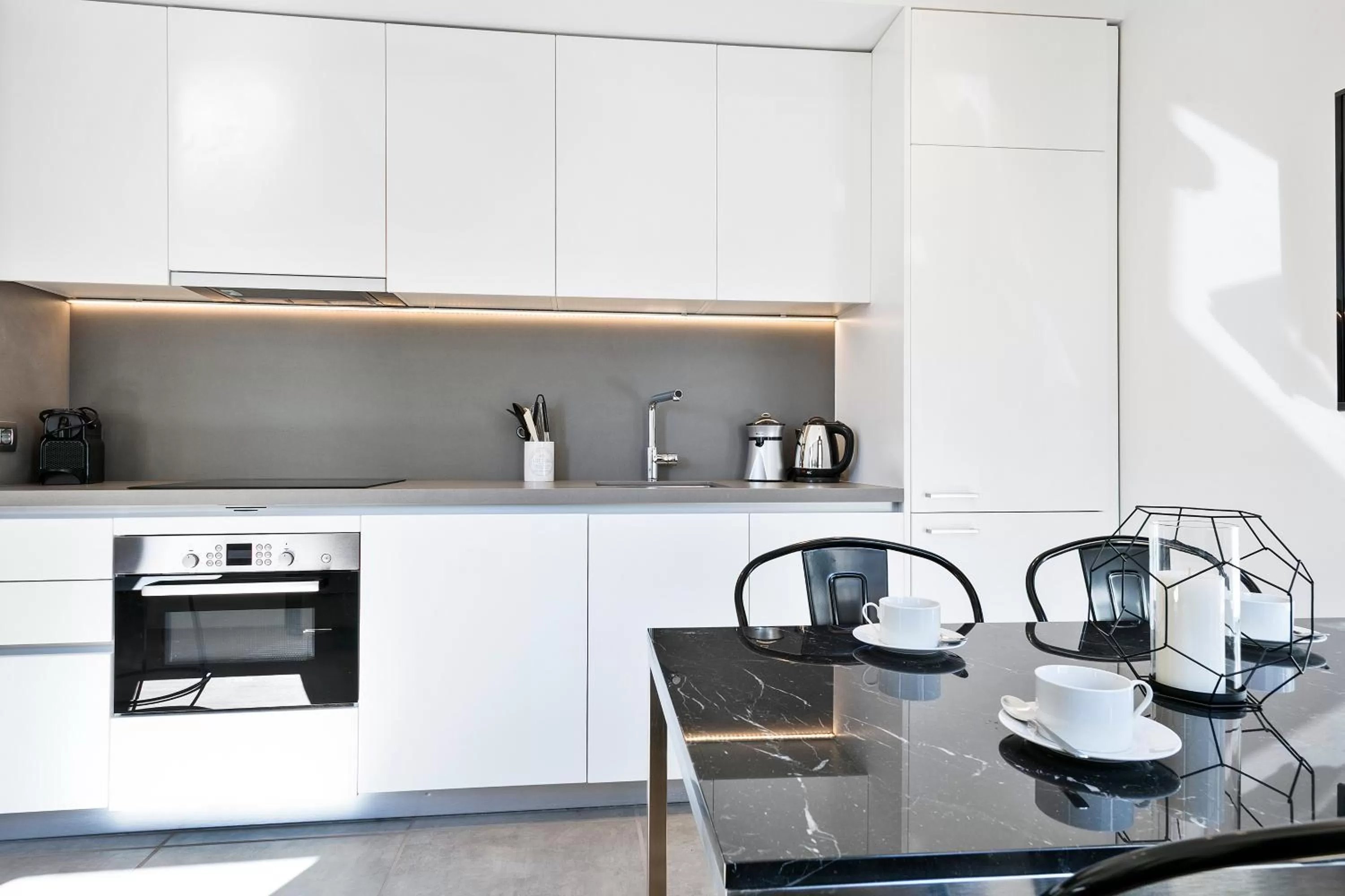 Kitchen or kitchenette in Murmuri Residence Mercader