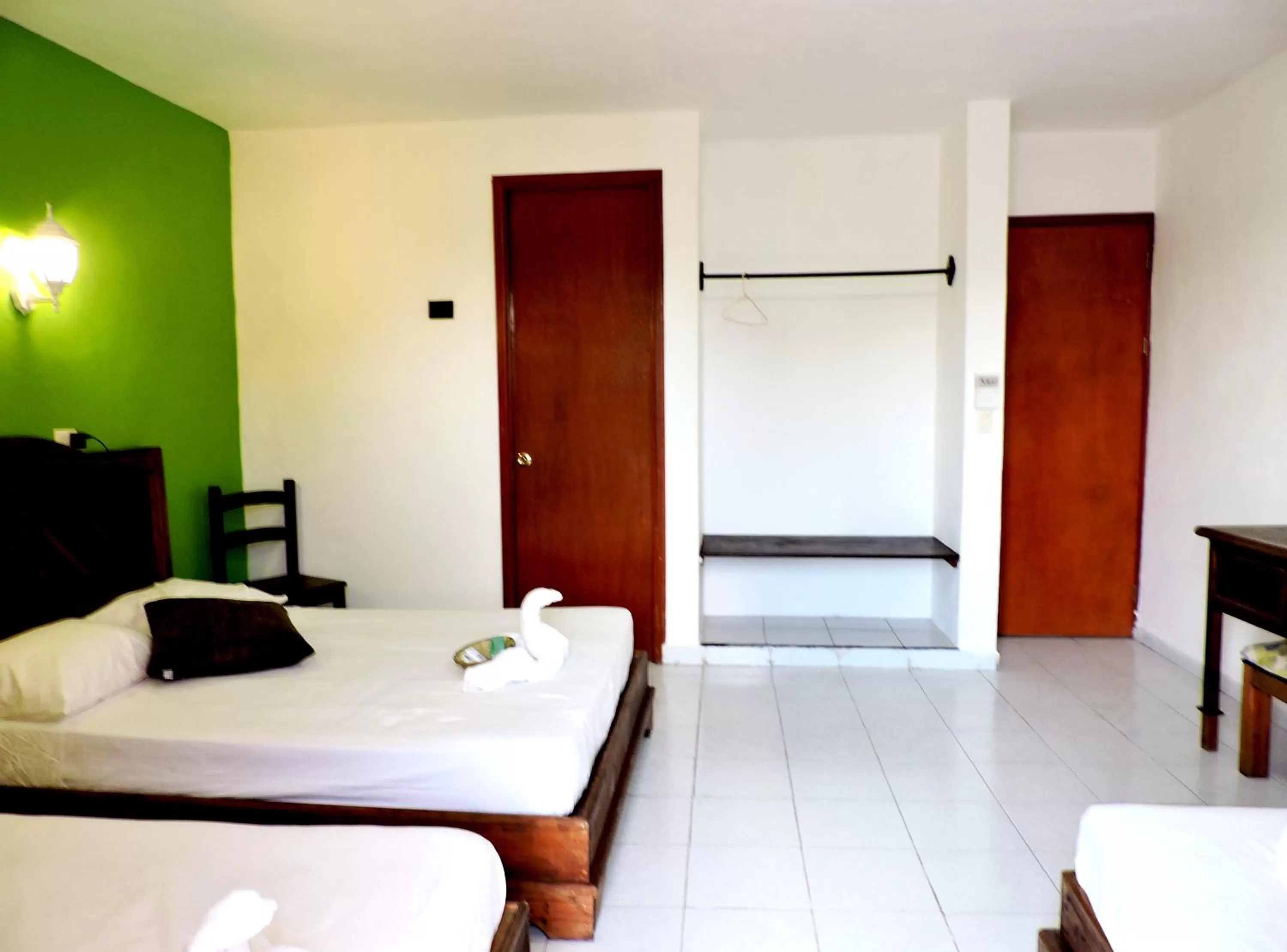 Bed in Hotel Valladolid