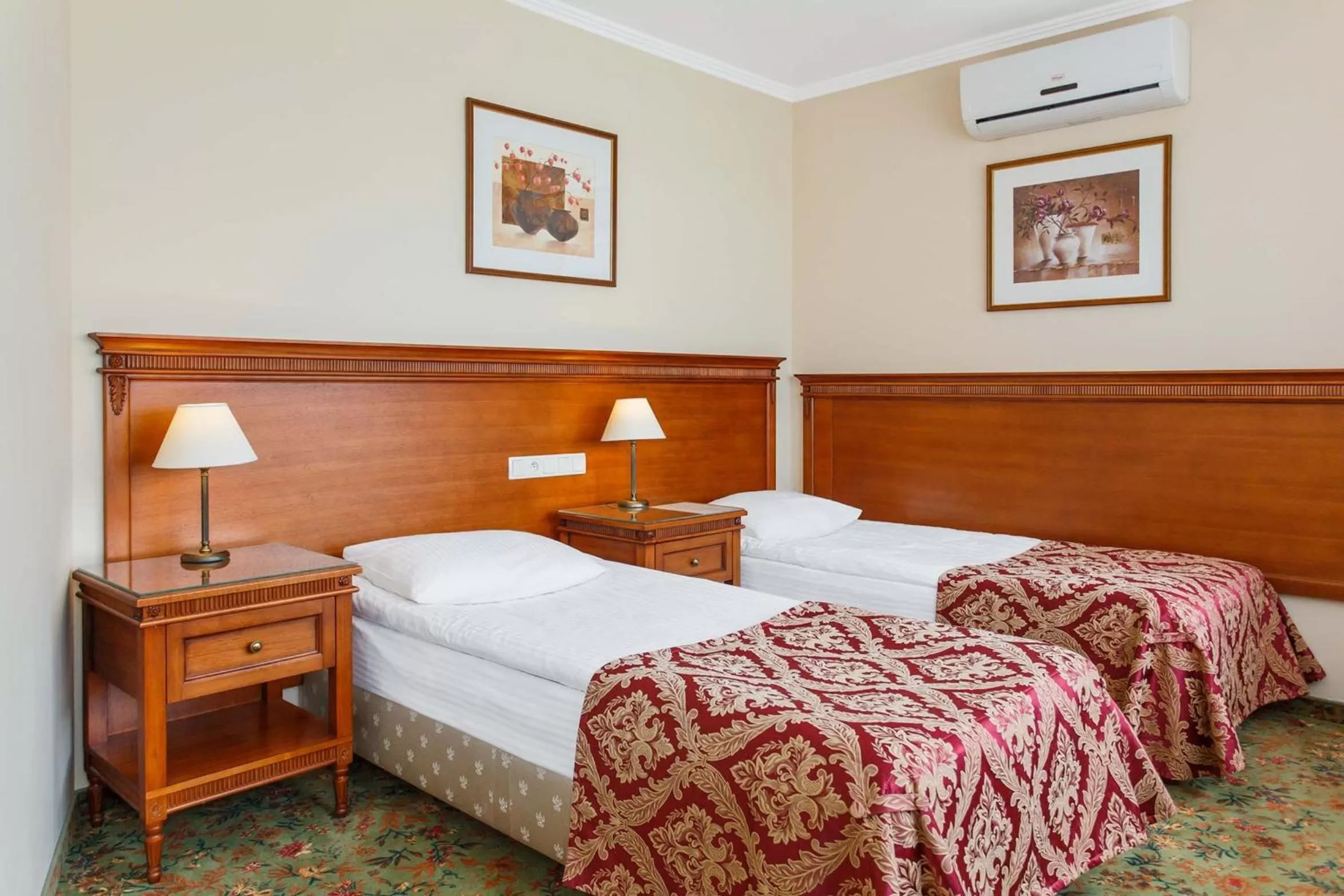 Bed in Hotel Duo Spa