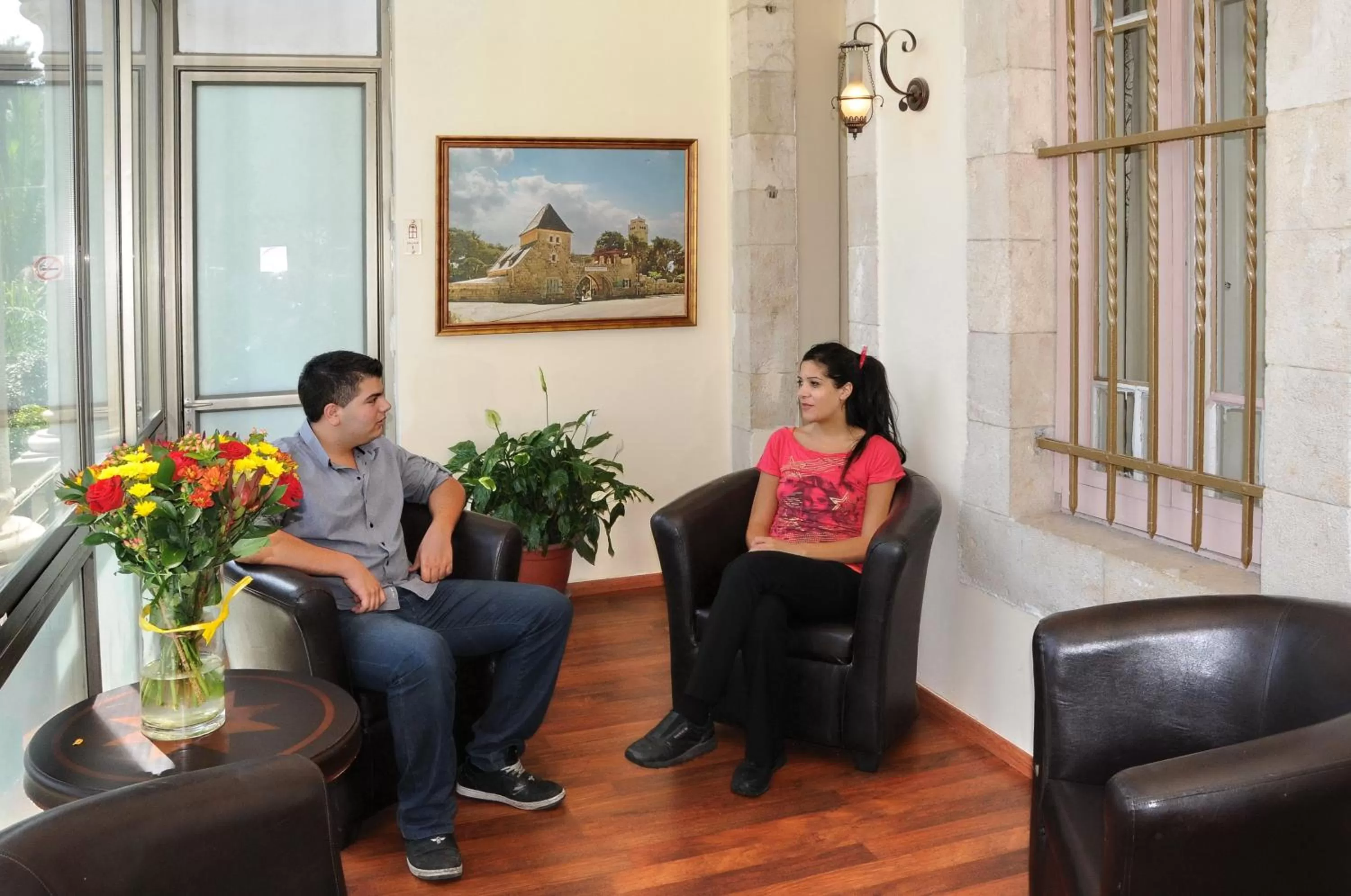 Lobby or reception in The Little House In Bakah