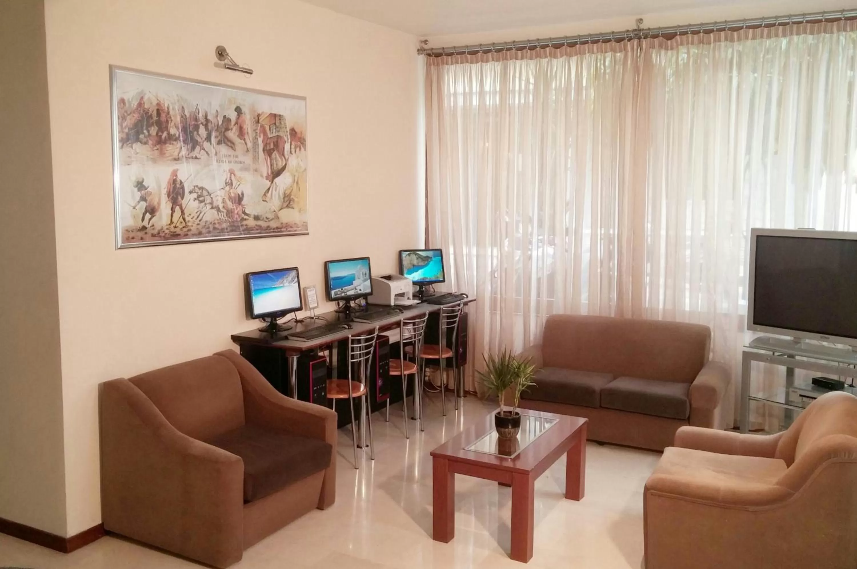 TV and multimedia in Omiros Hotel