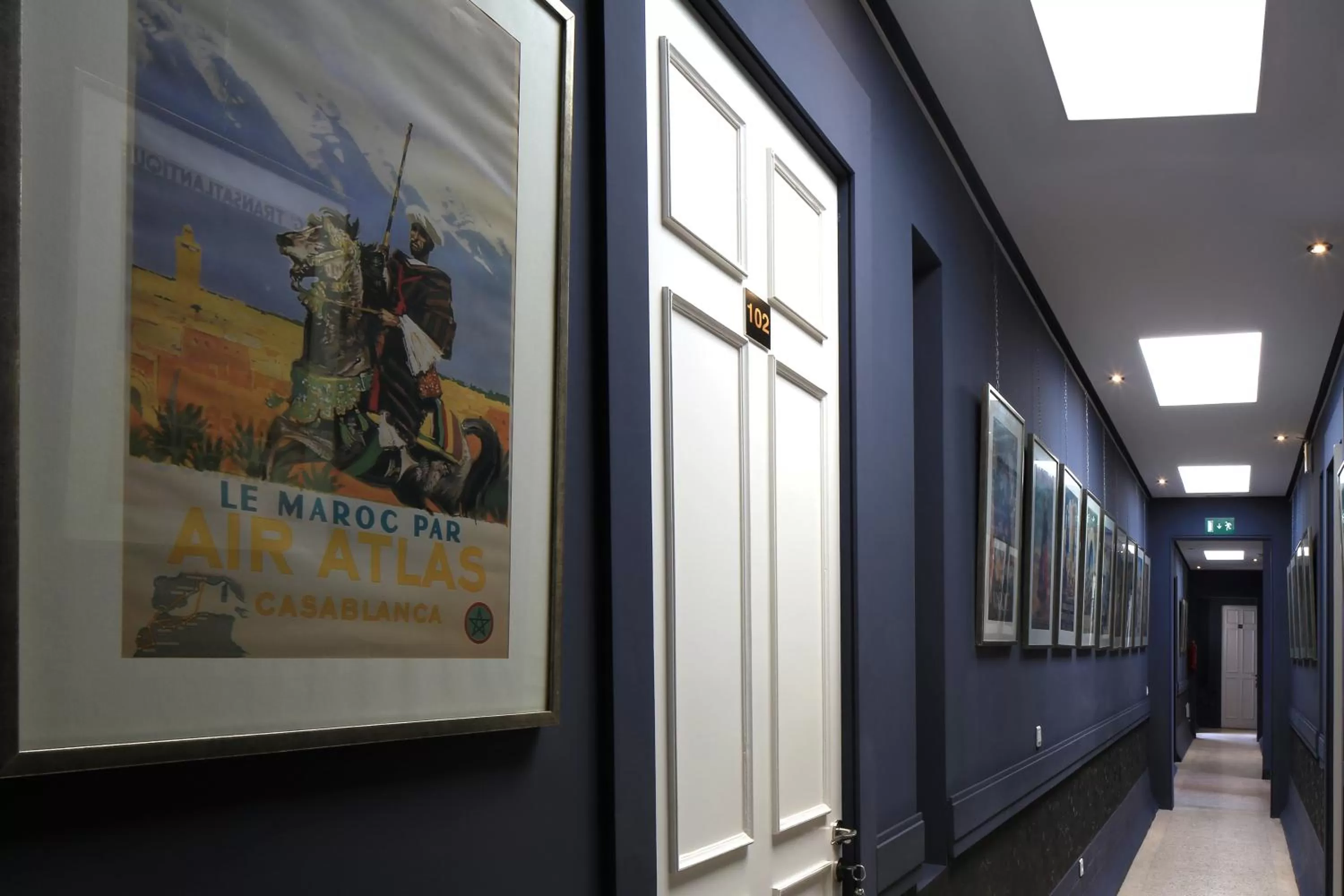 Decorative detail in Le Sphinx Boutique Hôtel