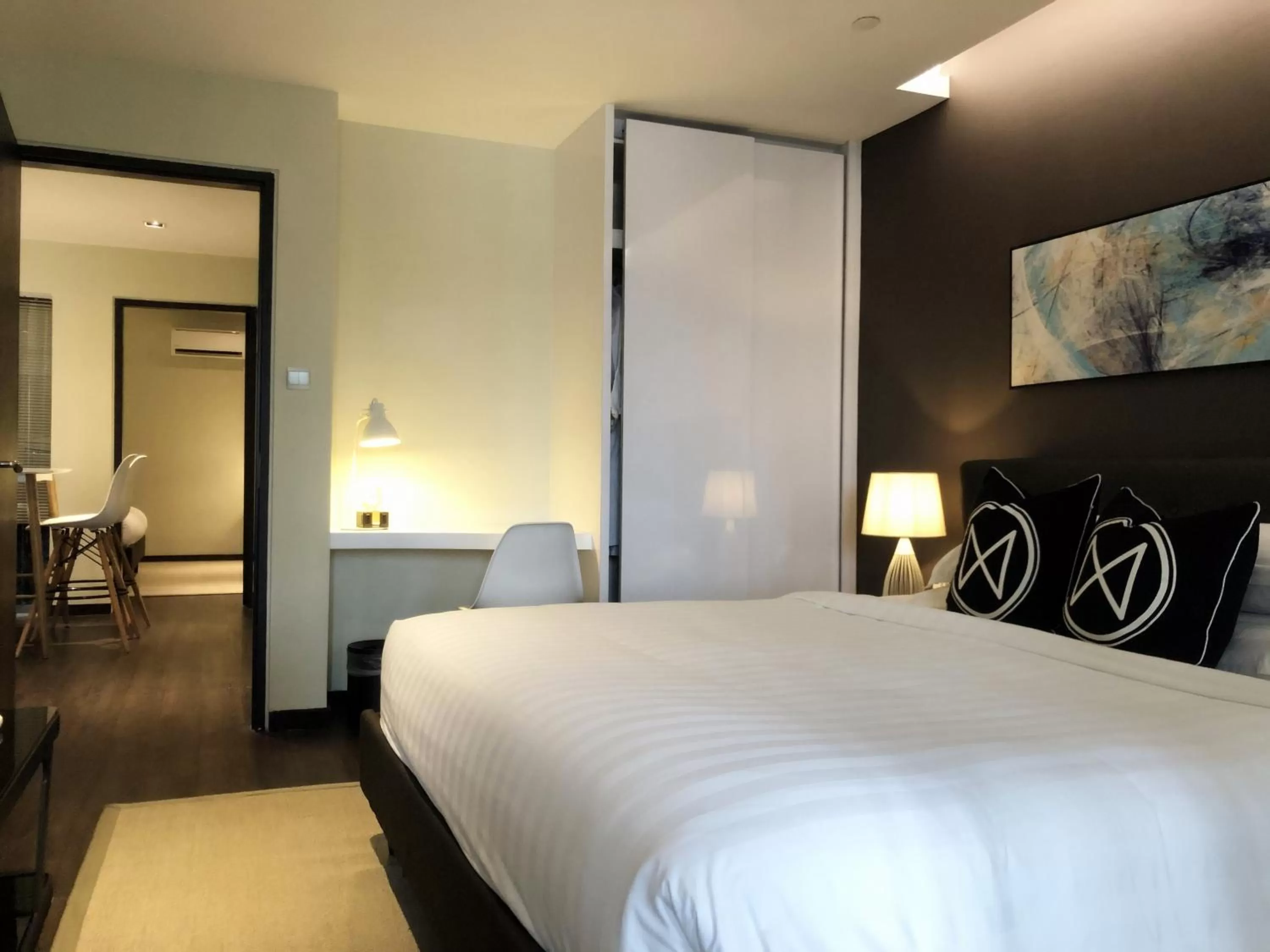 Bedroom, Bed in M Roof Hotel & Residences