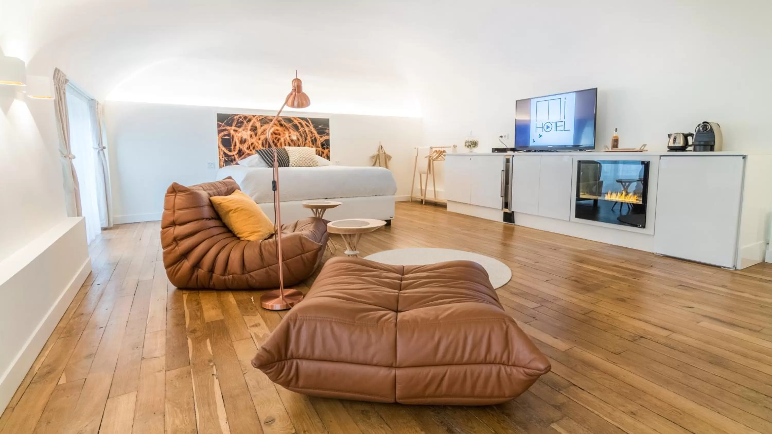 Living room, Seating Area in MiHotel Comte