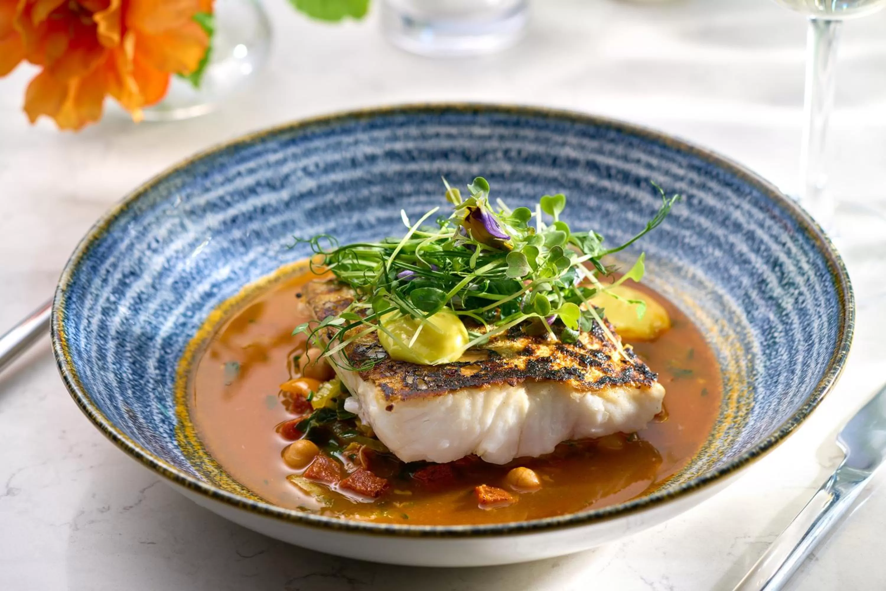 Restaurant/places to eat in Tulfarris Hotel and Golf Resort