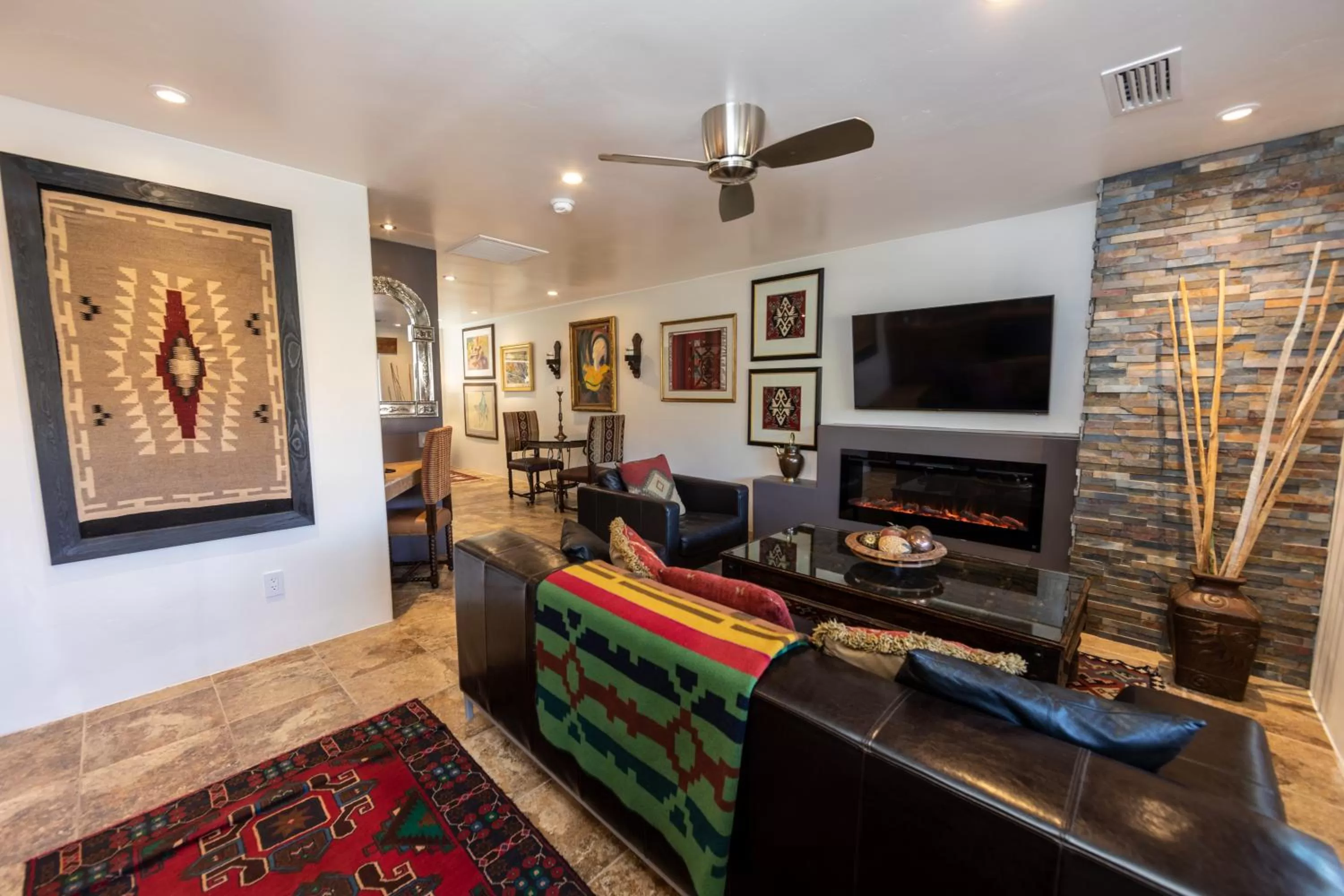 Living room in A Sunset Chateau