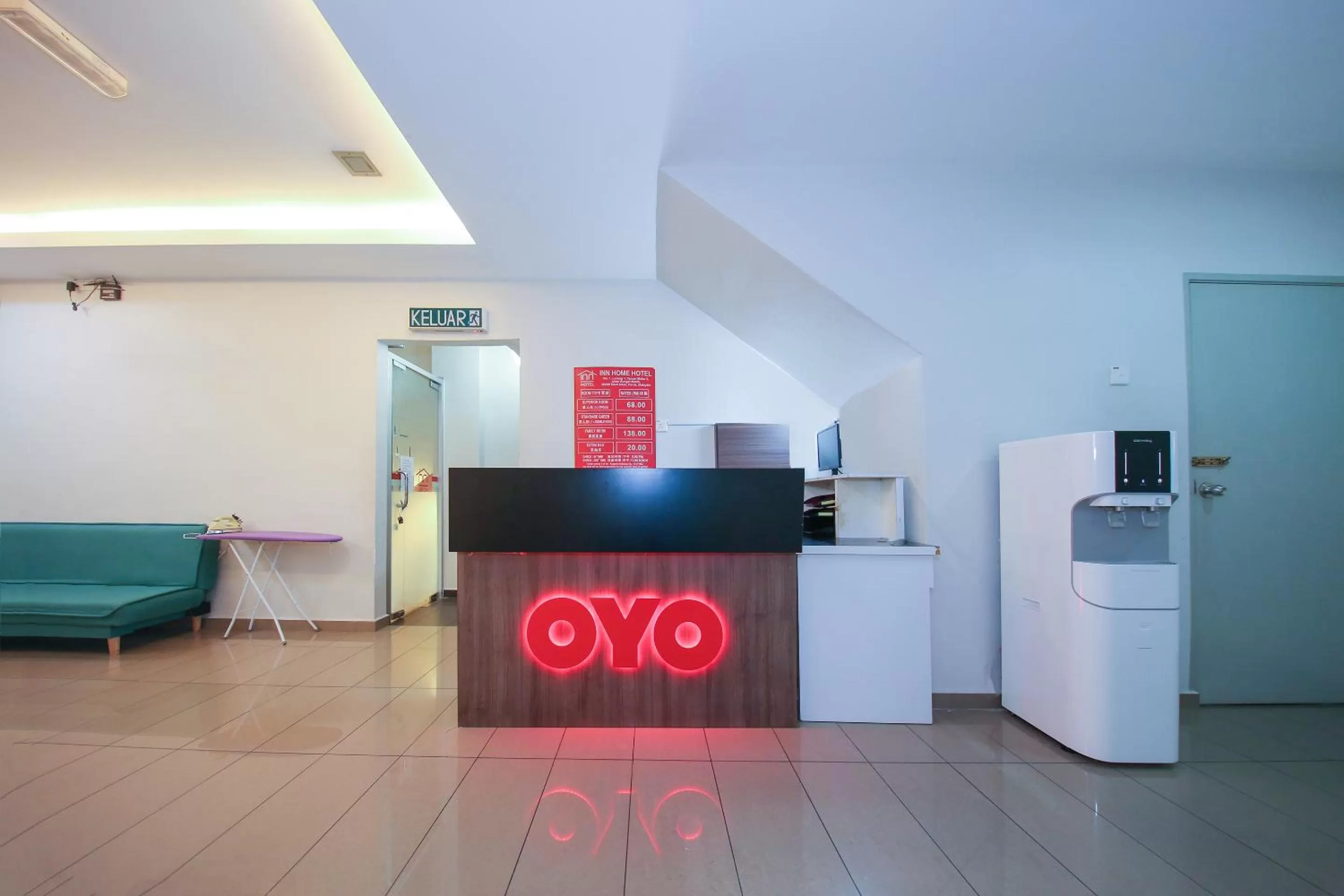 Lobby or reception in OYO 89650 Inn Hotel