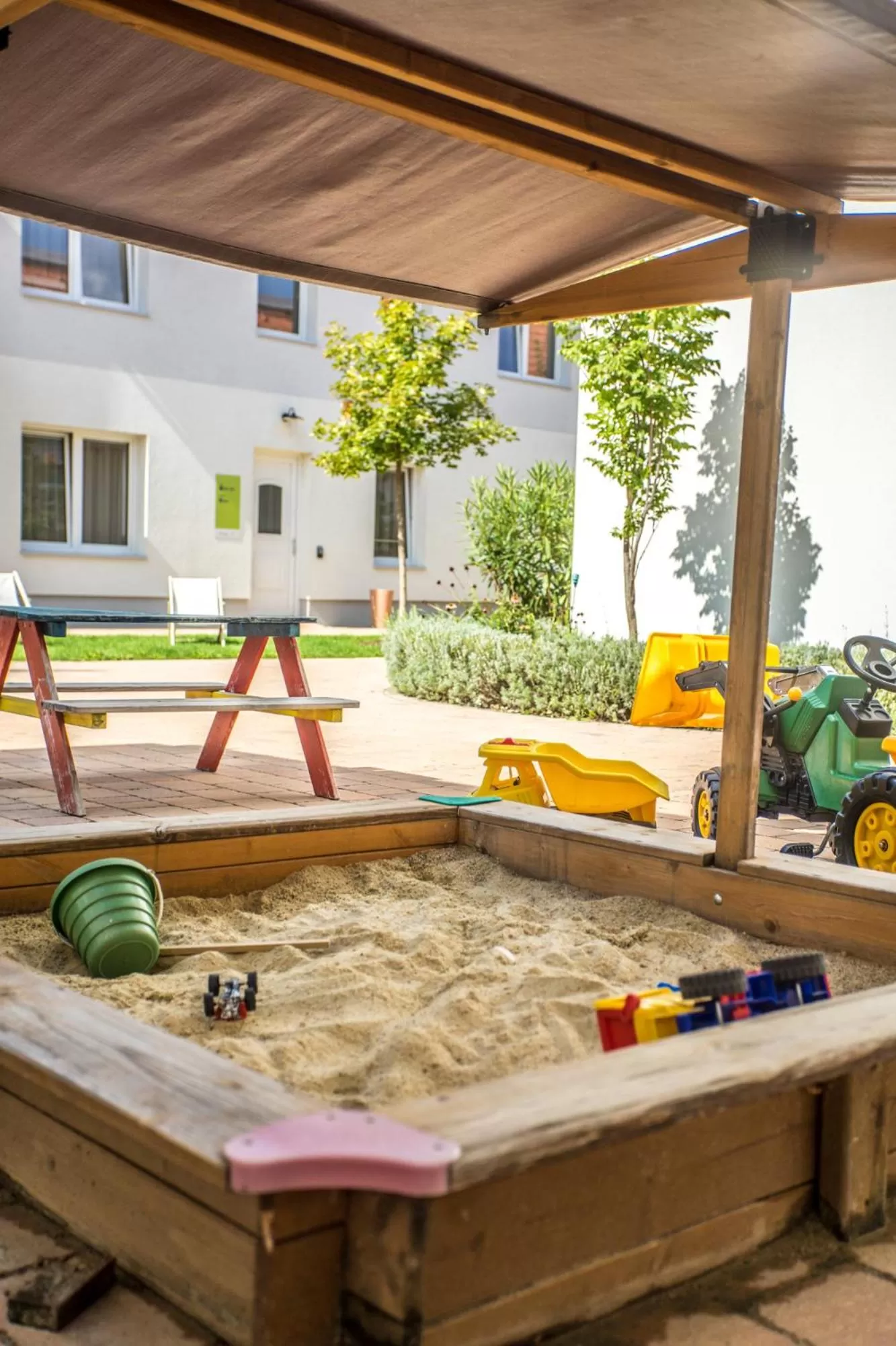 Garden in motel22 Parkplatz inklusive