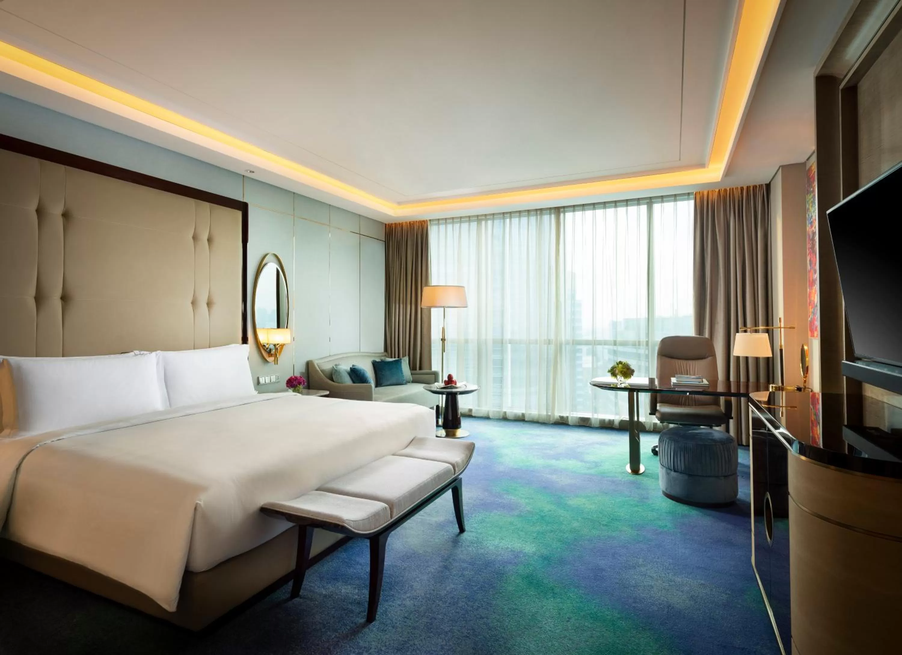 Photo of the whole room, Bed in InterContinental Hotels Jakarta Pondok Indah by IHG