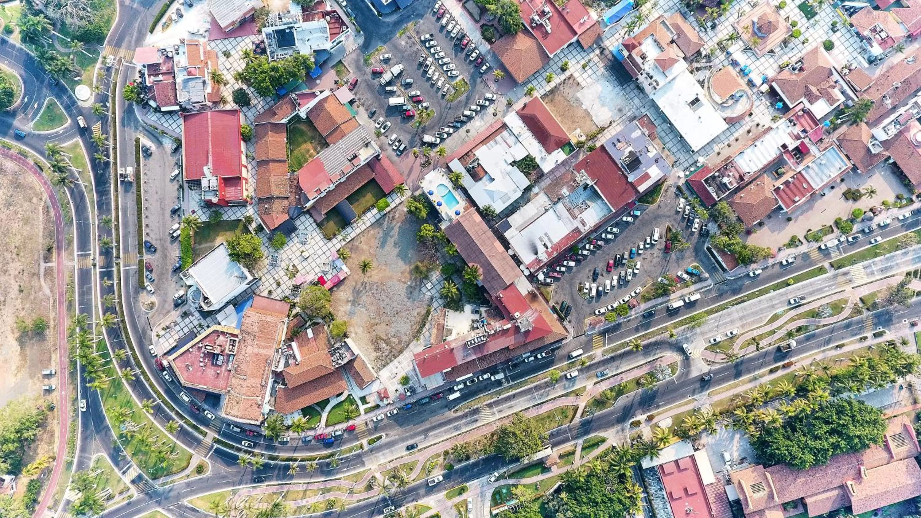 Bird's eye view in Hotel Suites Ixtapa Plaza