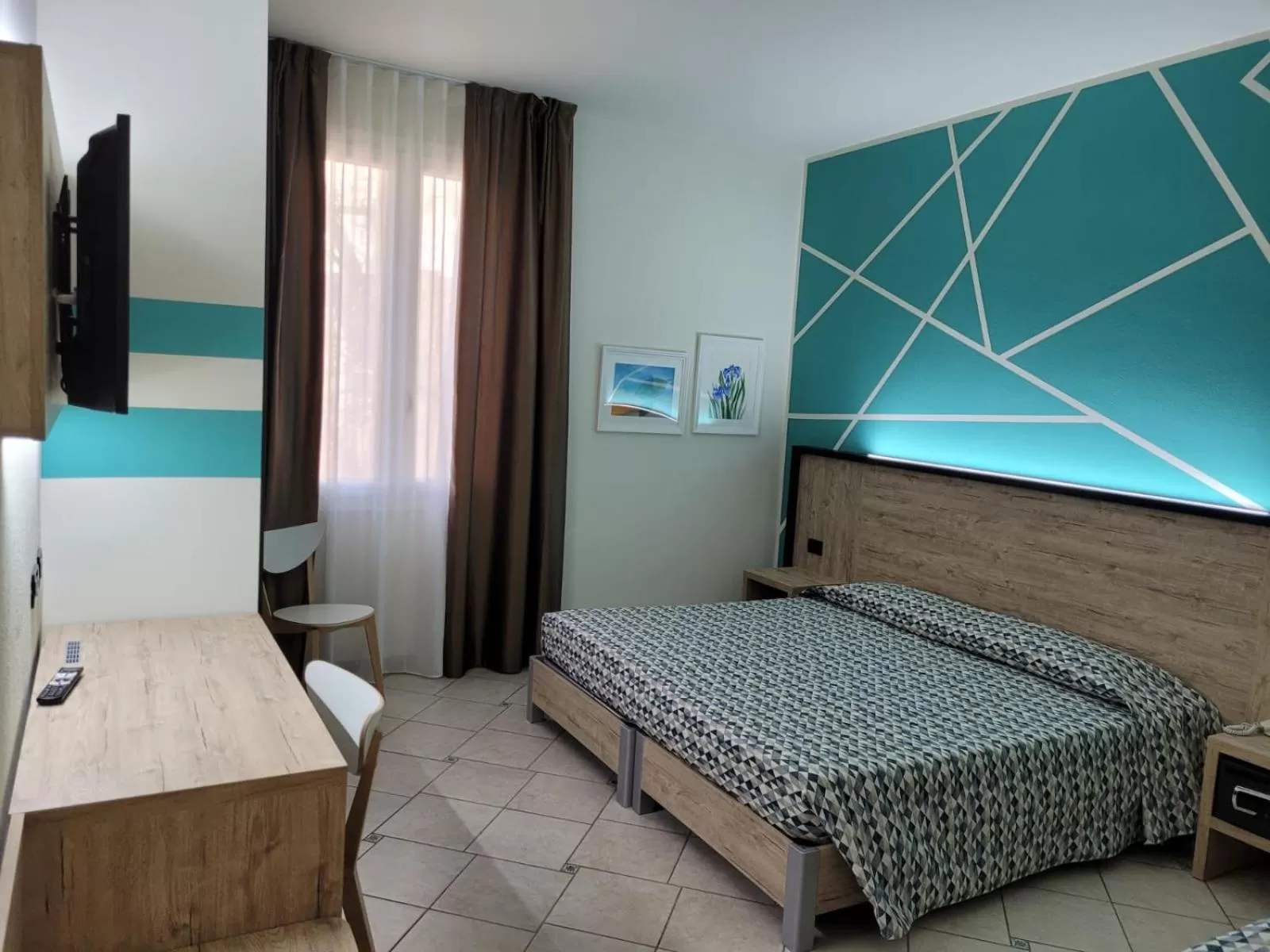 Bed in Maritan Hotel & Spa