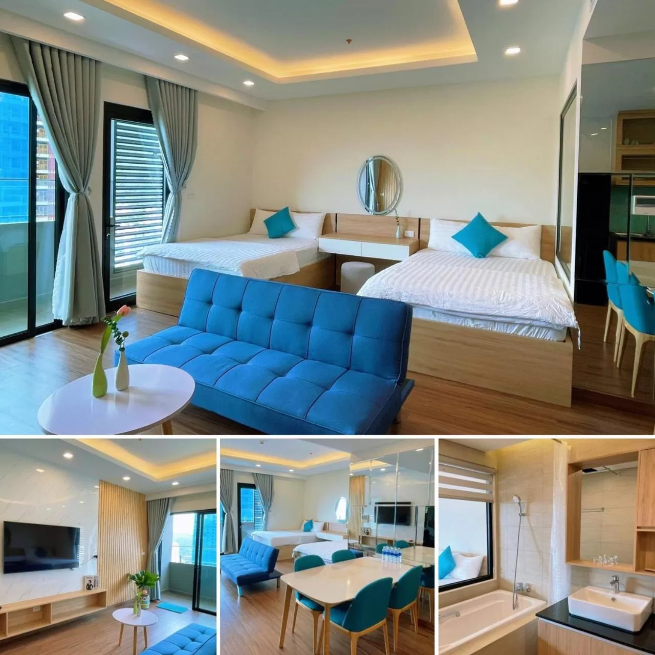 Bed in Tony Apartment -FLC Sea Tower Quy Nhon