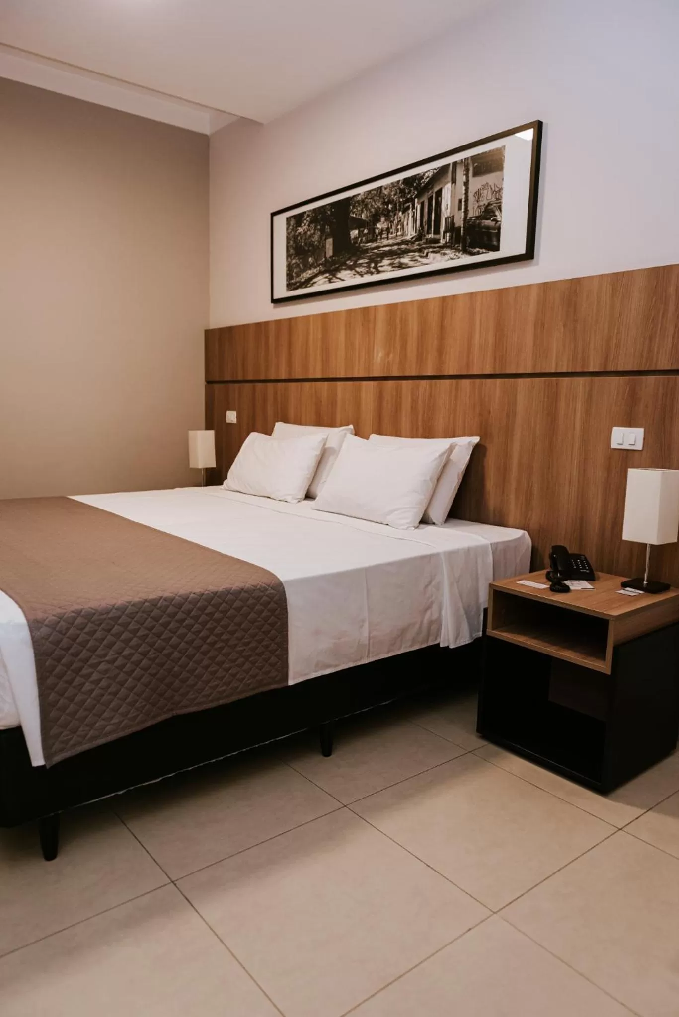 Bed in Occitano Apart Hotel