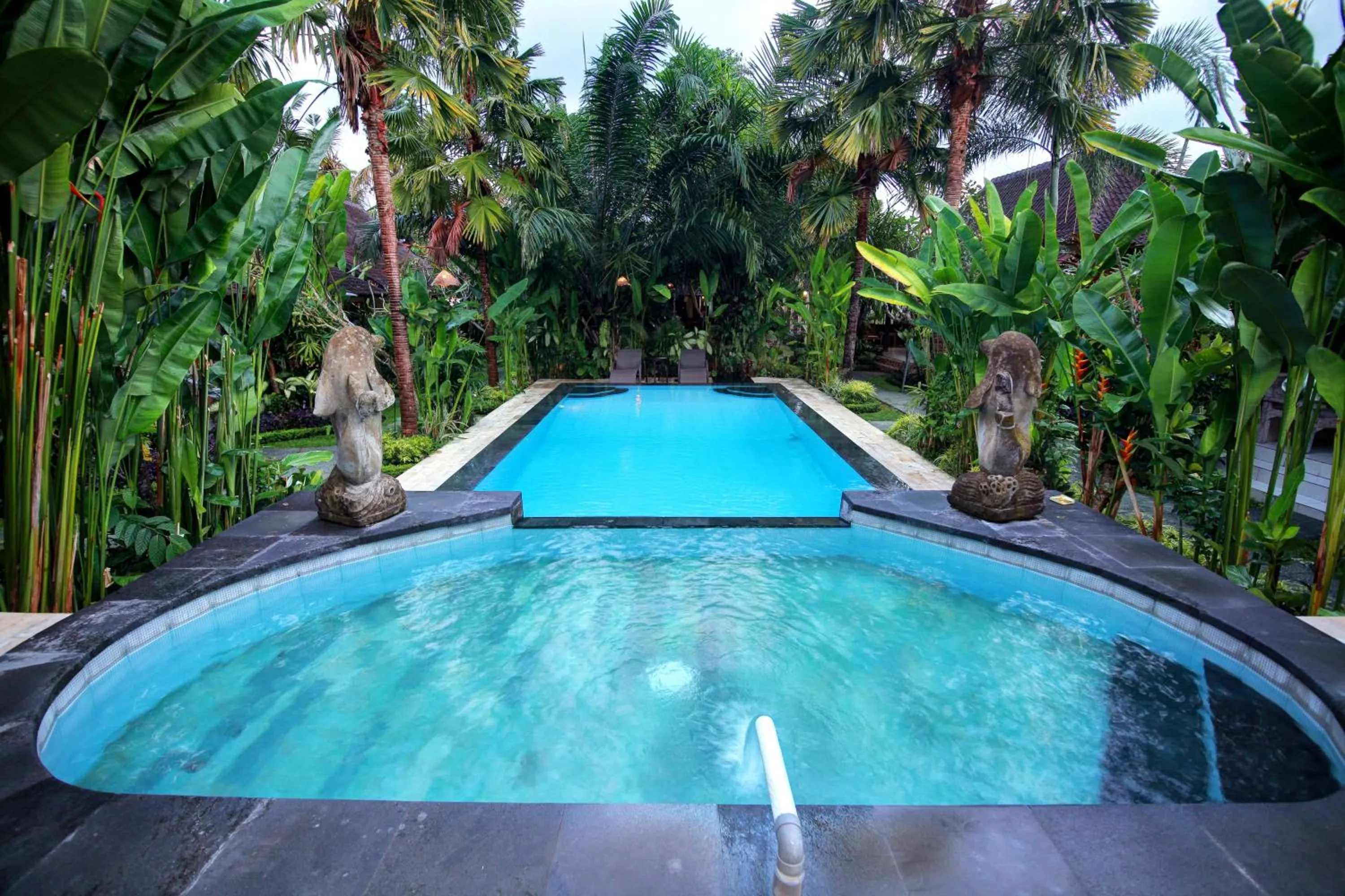 Pool view in Bali Dream Resort Ubud