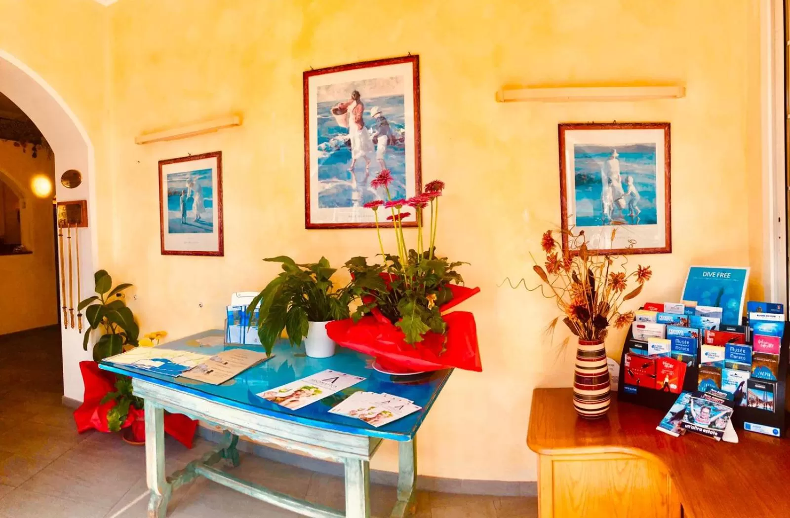 Lobby or reception in Hotel Bellavista