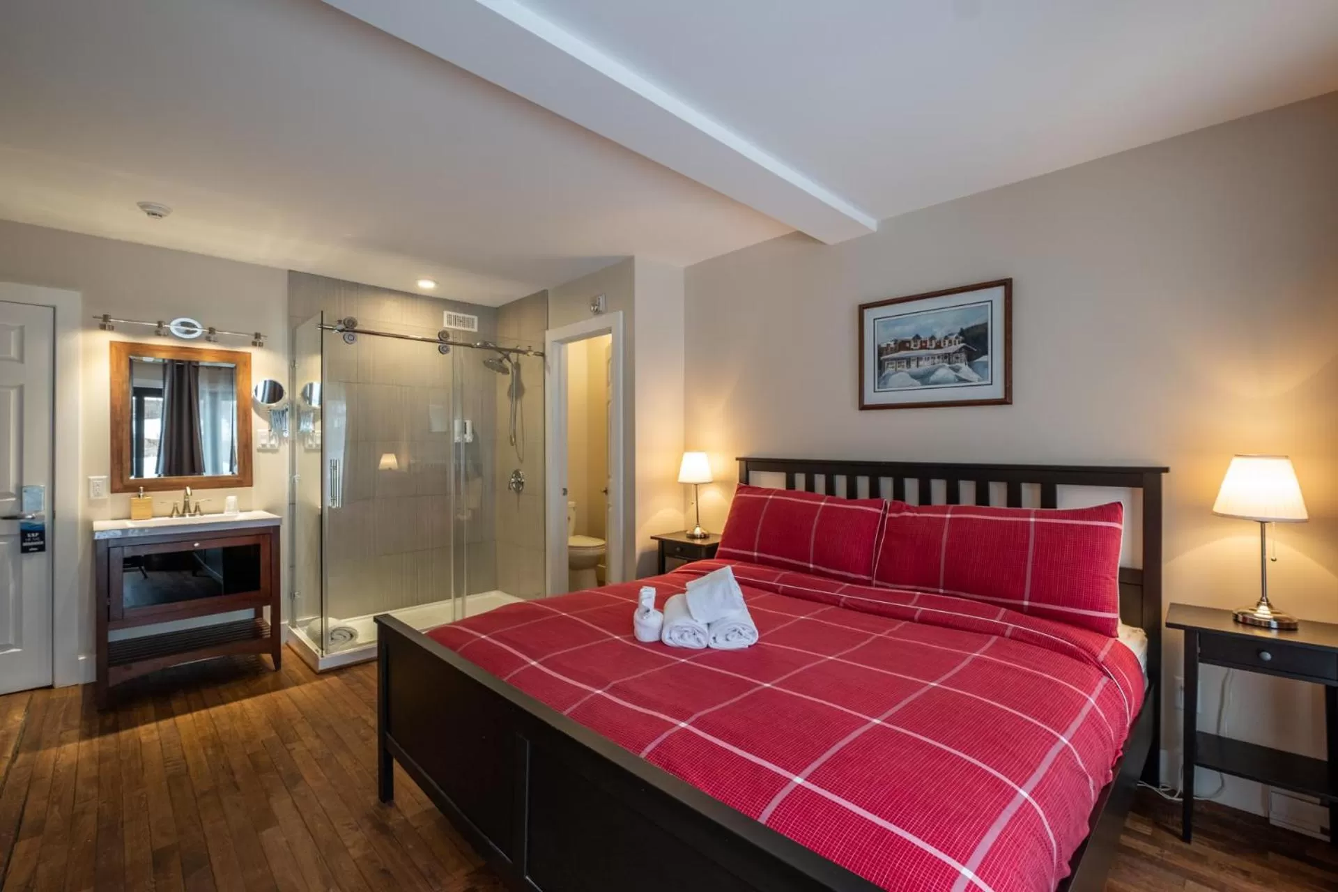 Bed in Auberge Sauvignon