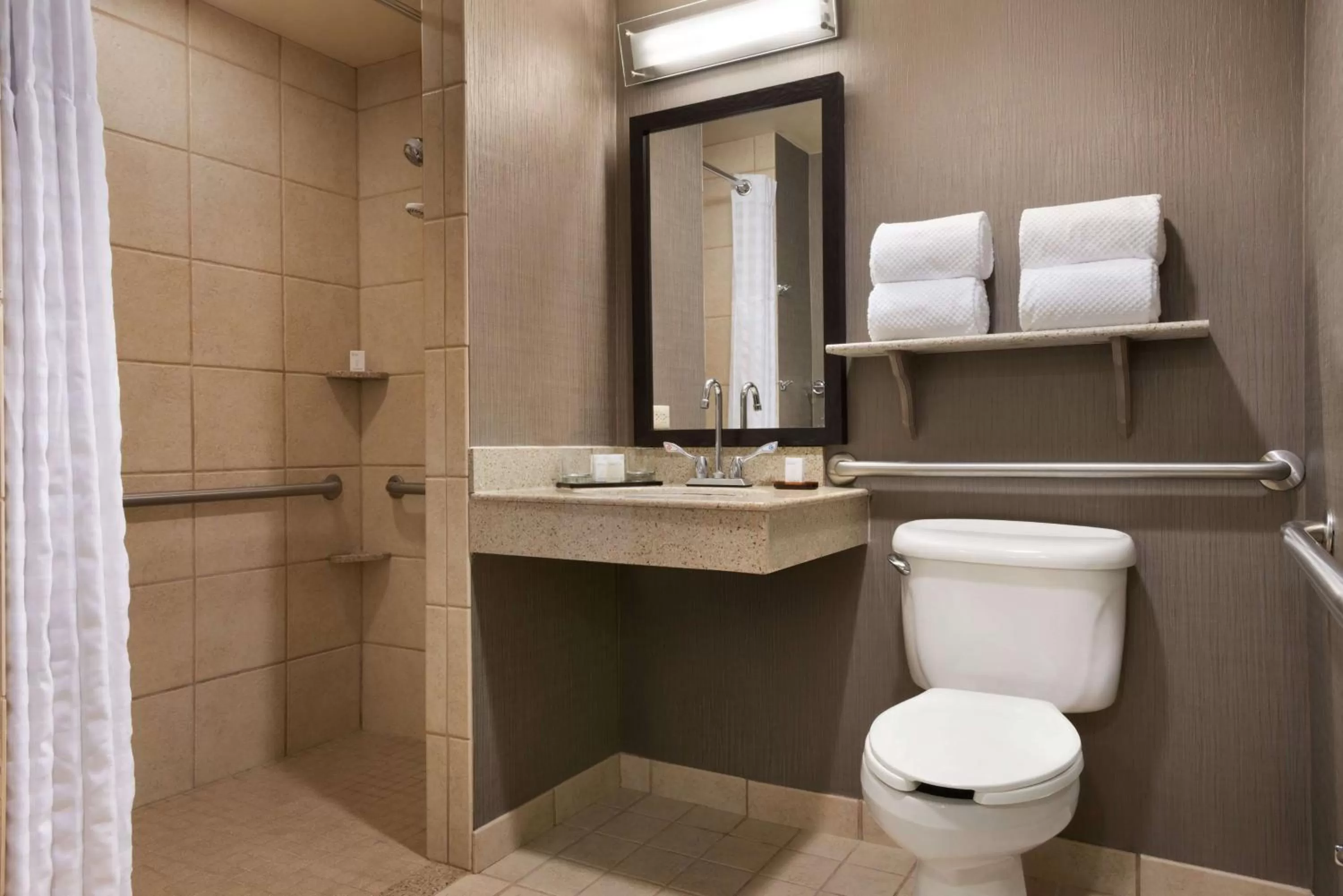 Bathroom in Embassy Suites by Hilton Franklin Cool Spring