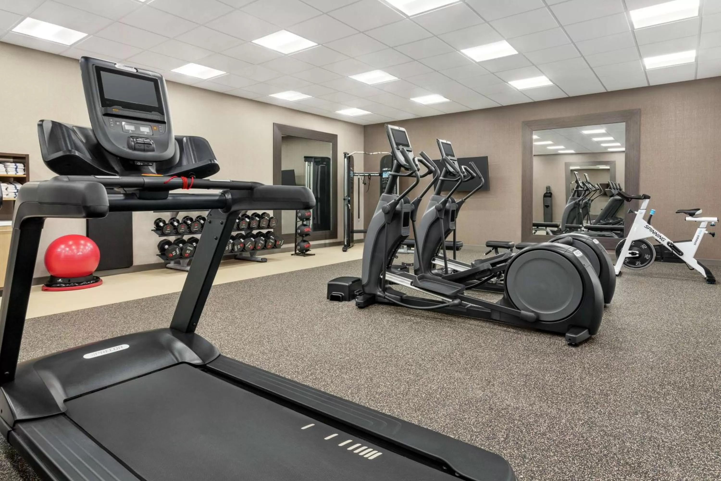 Fitness centre/facilities in Homewood Suites By Hilton Springfield Medical District