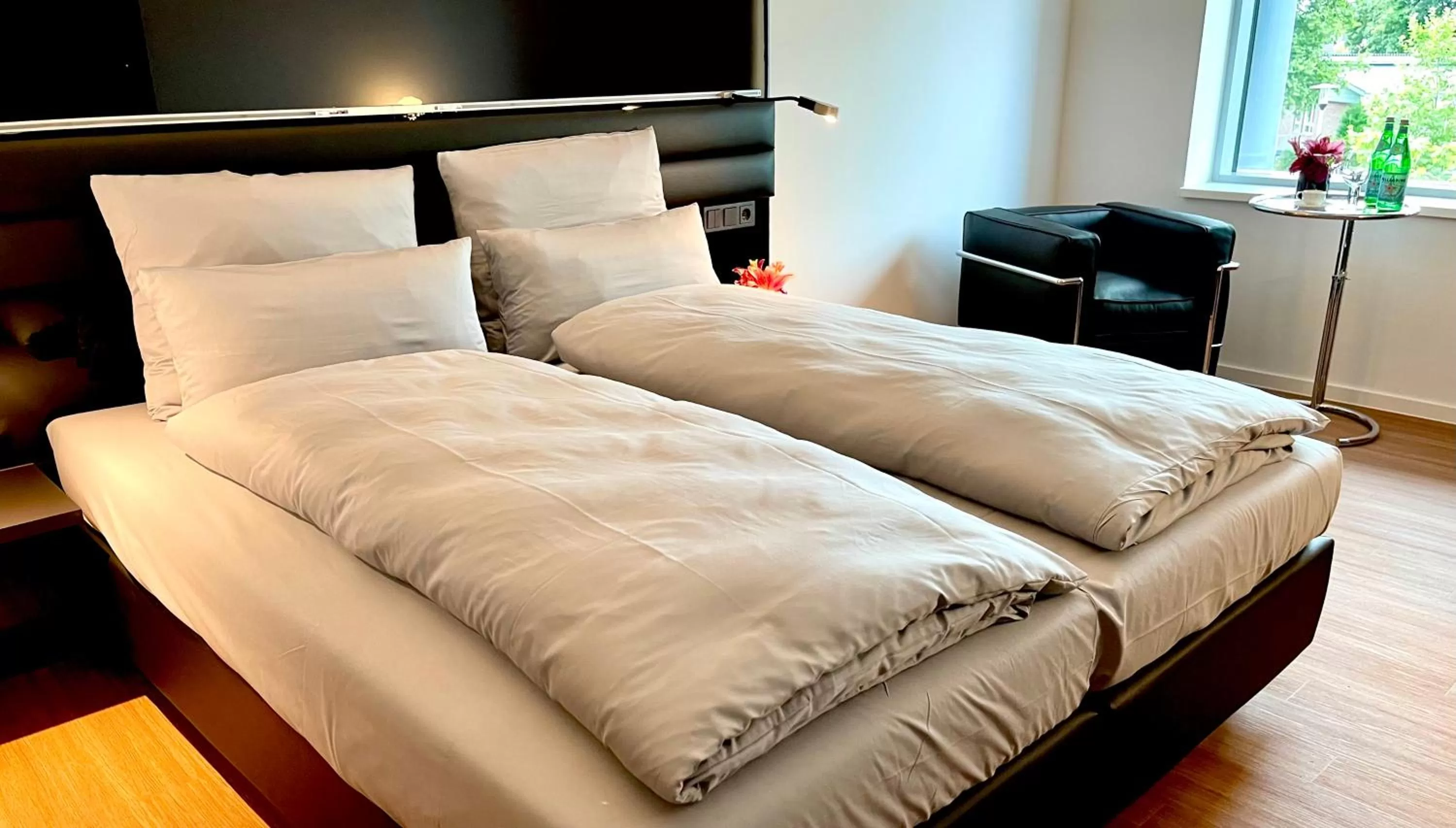 Photo of the whole room, Bed in The Bridgge Grand Boutique Hotel