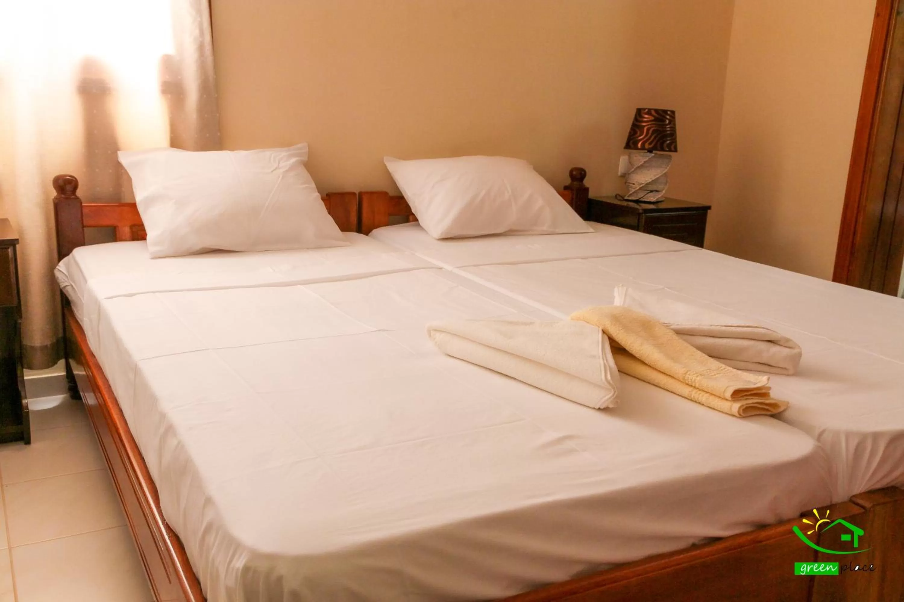 Bed in Pousada Green Place